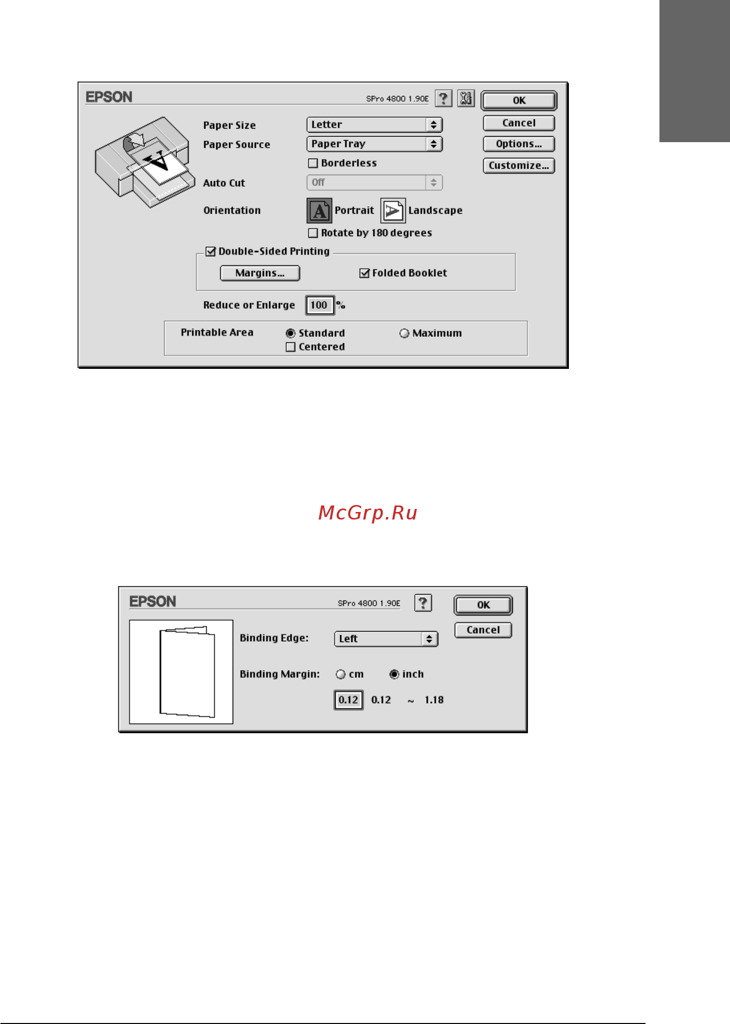 Epson Stylus Pro 4400 [163/429] Русский