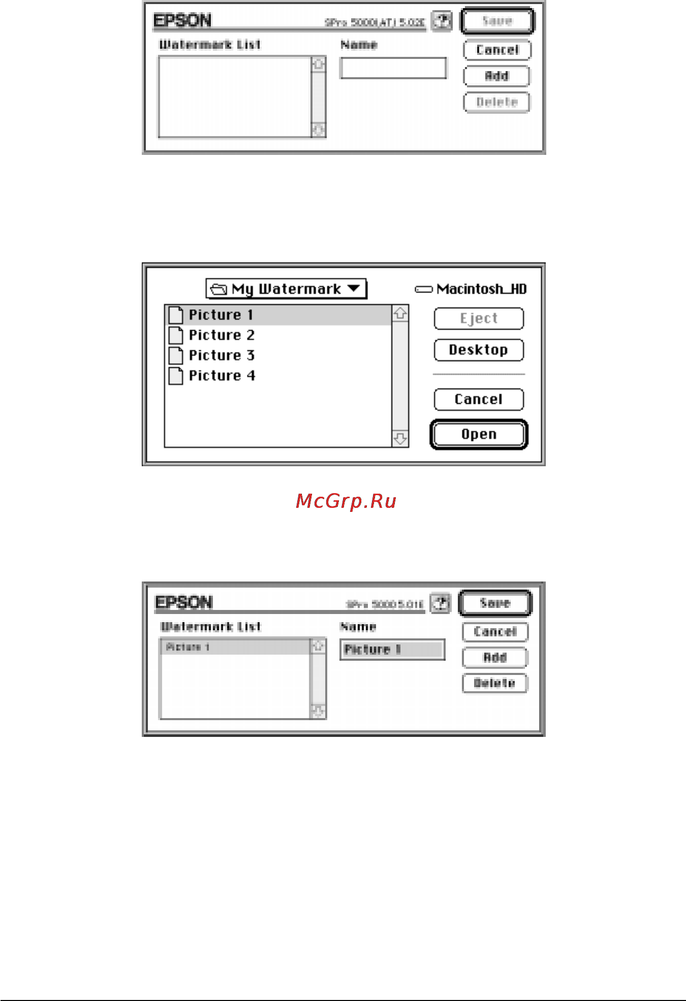 Epson Stylus Pro 5000 [103/213] Print layout раскладка полосы печати