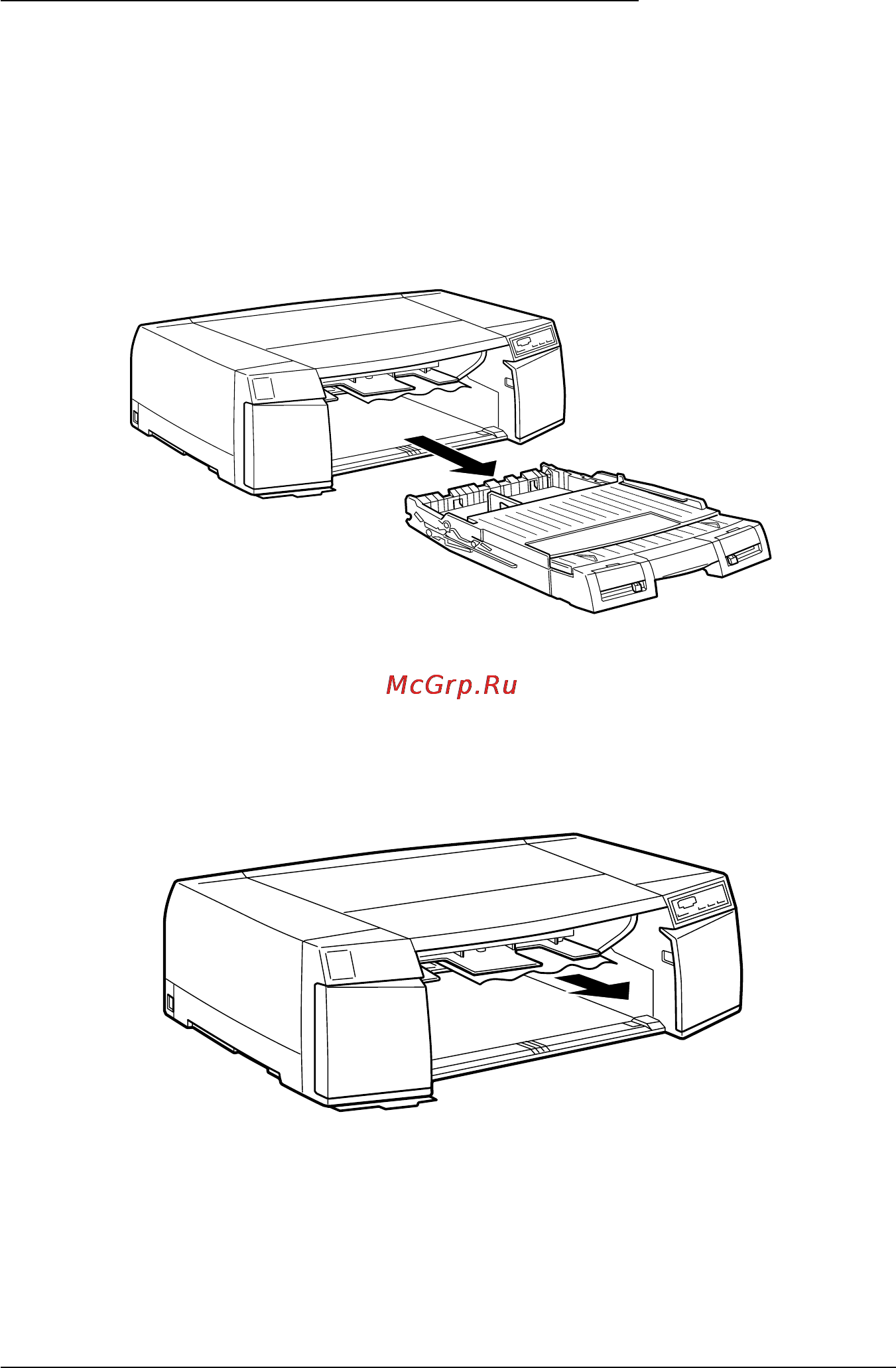Epson Stylus Pro 5000 [176/213] Устранение заклинивания бумаги