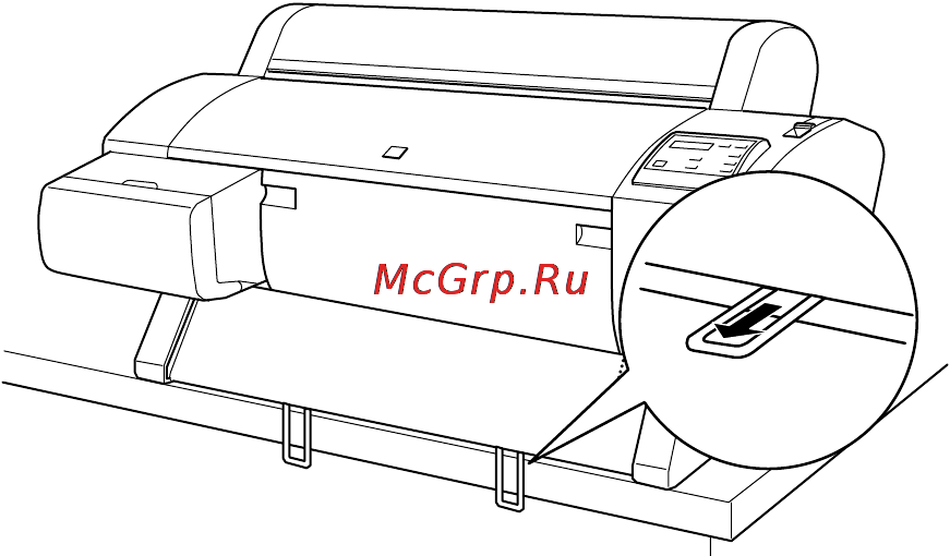 Epson Stylus Pro 7000 [120/147] Solving roll paper ejection problems