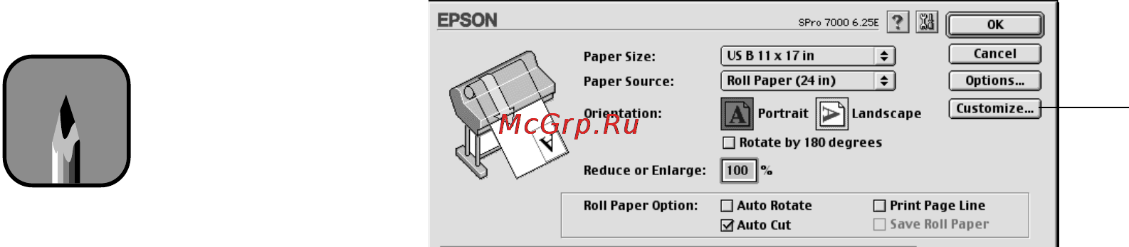 Epson Stylus Pro 7000 [57/147] Choosing page setup options