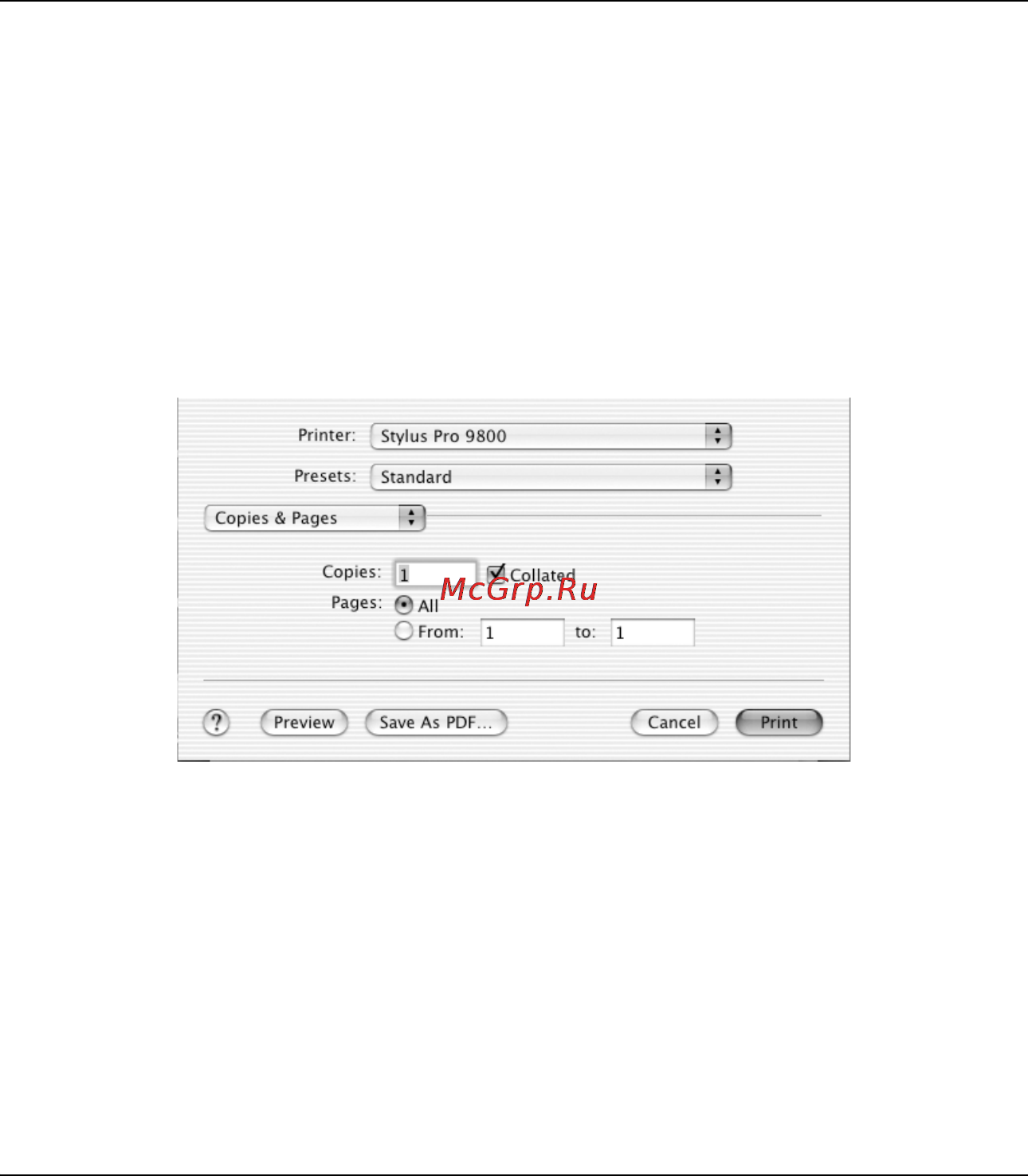 Epson Stylus Pro 7400 [178/418] Orientation ориентация