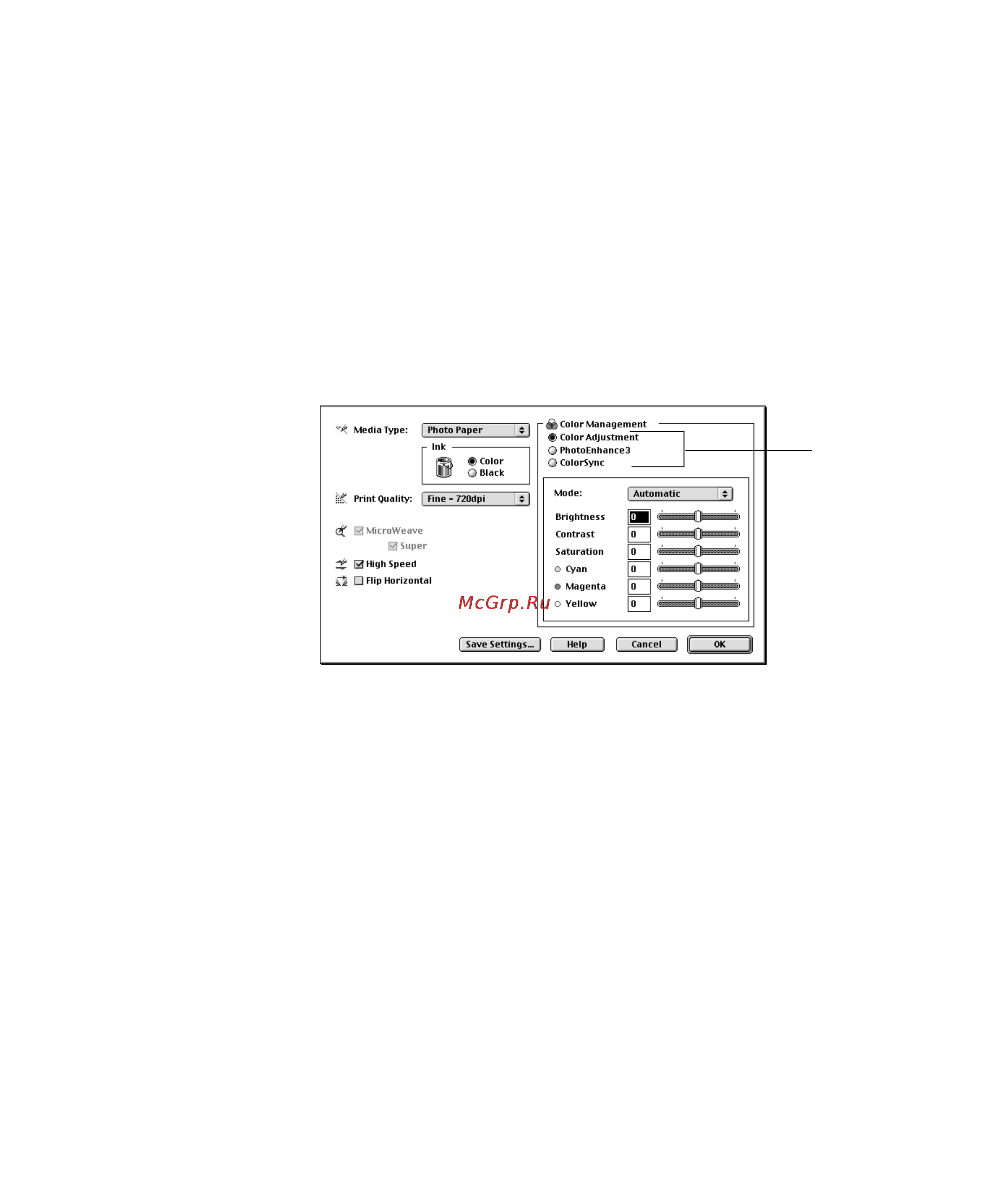 Epson Stylus Pro 9000 [102/143] Choosing advanced print options