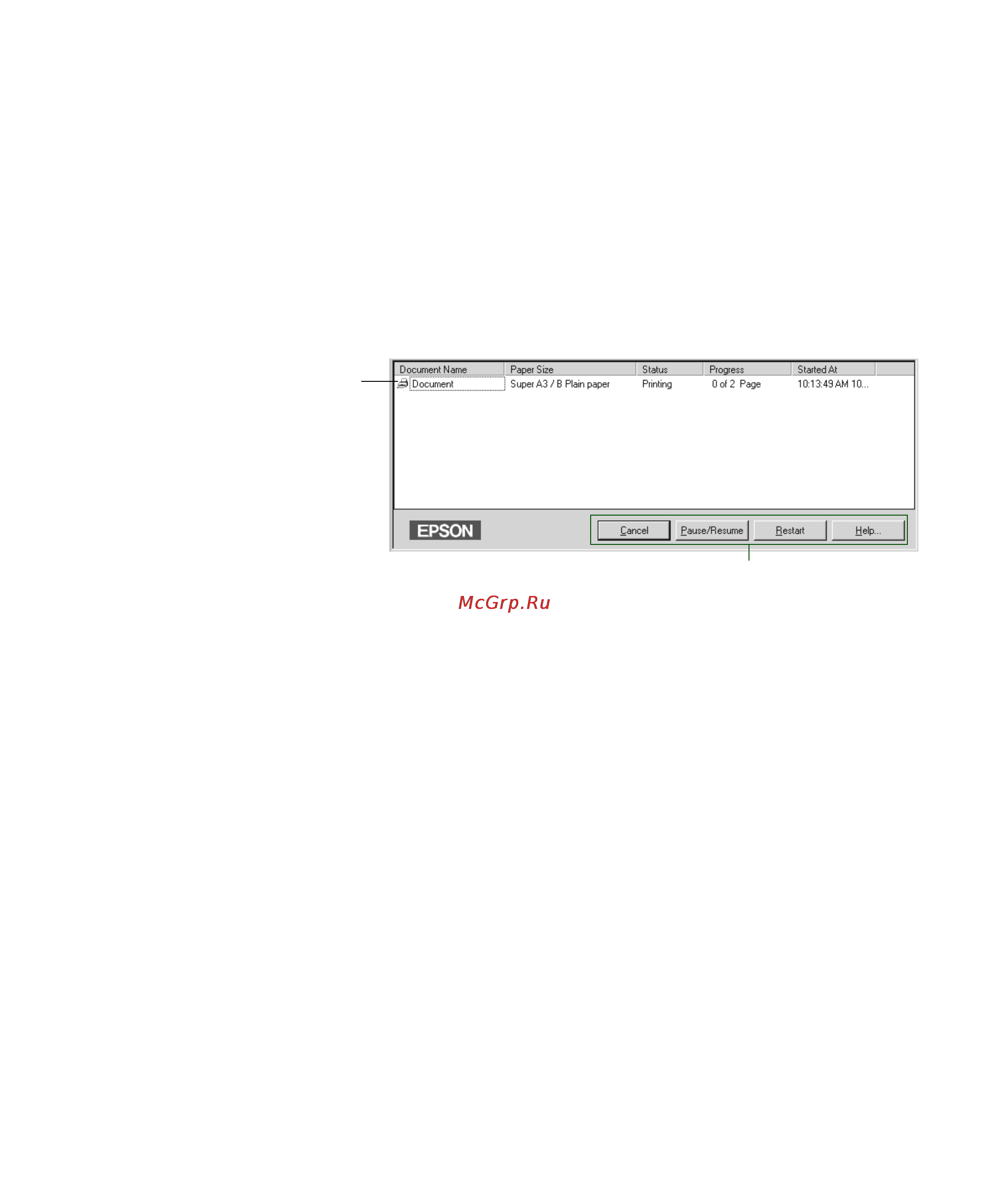 Epson Stylus Pro 9000 [126/143] Using the spool manager
