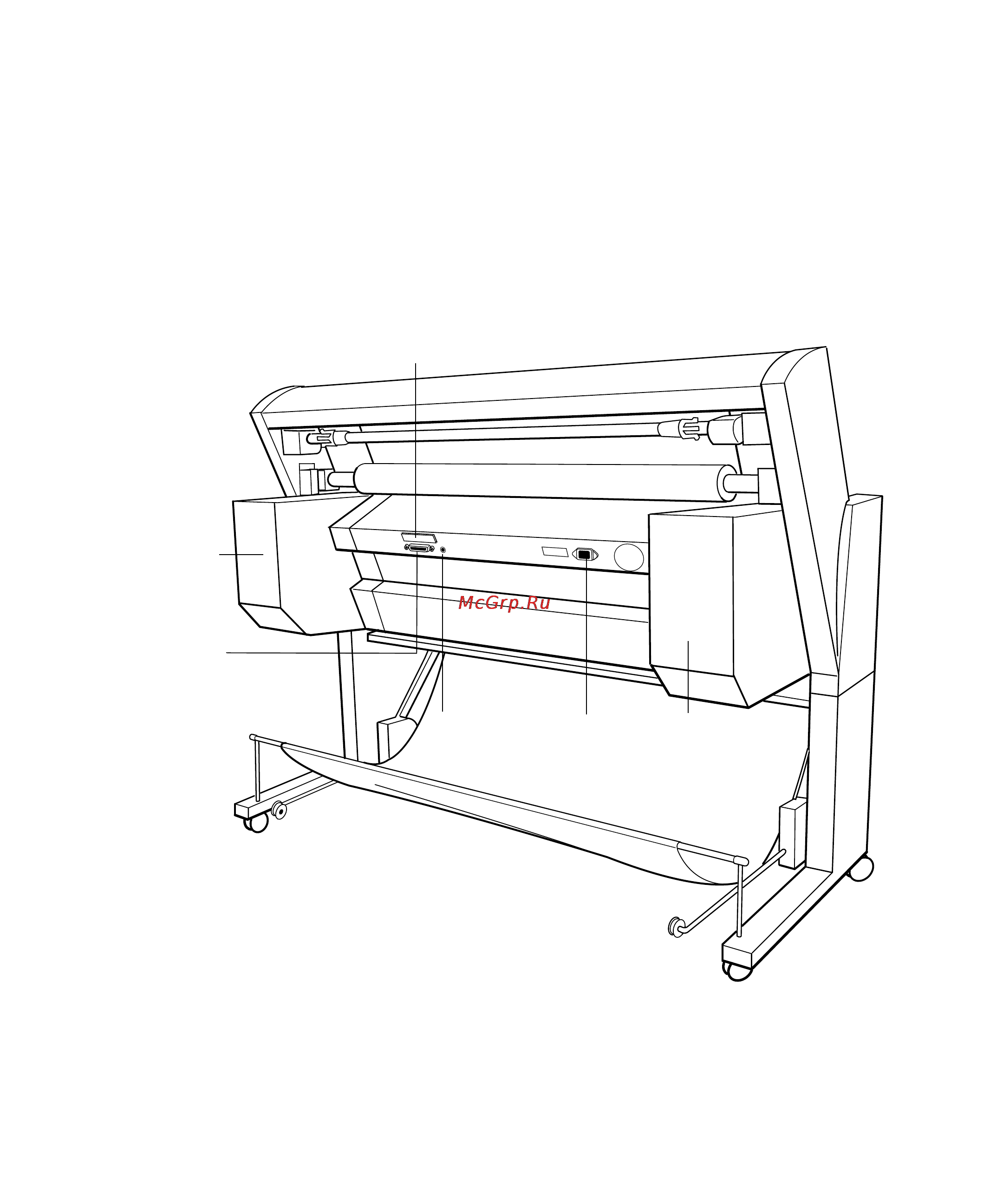 Epson Stylus Pro 9000 [143/143] Printer parts back