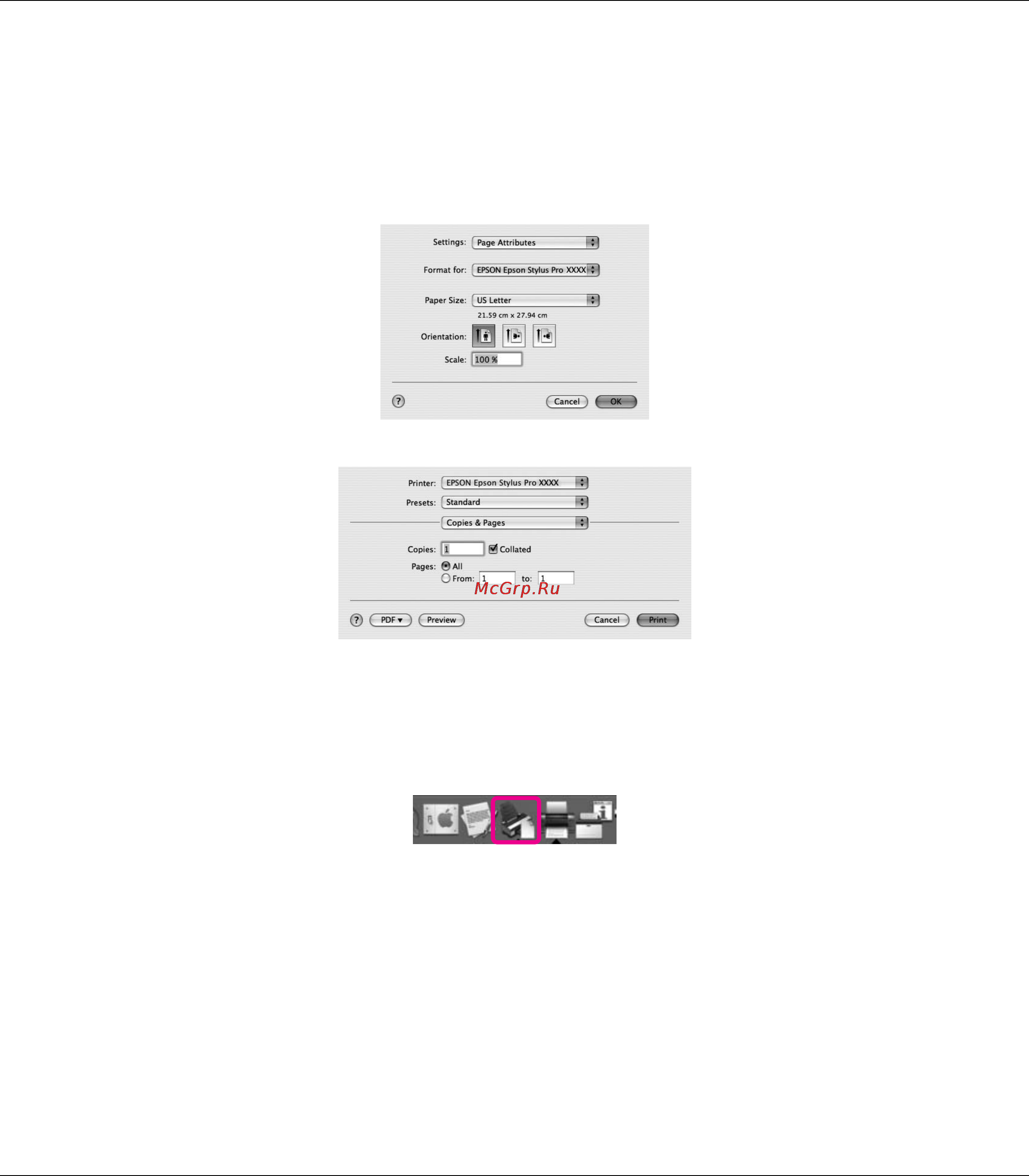 Epson Stylus Pro 3880 [35/227] Настройка драйвера принтера