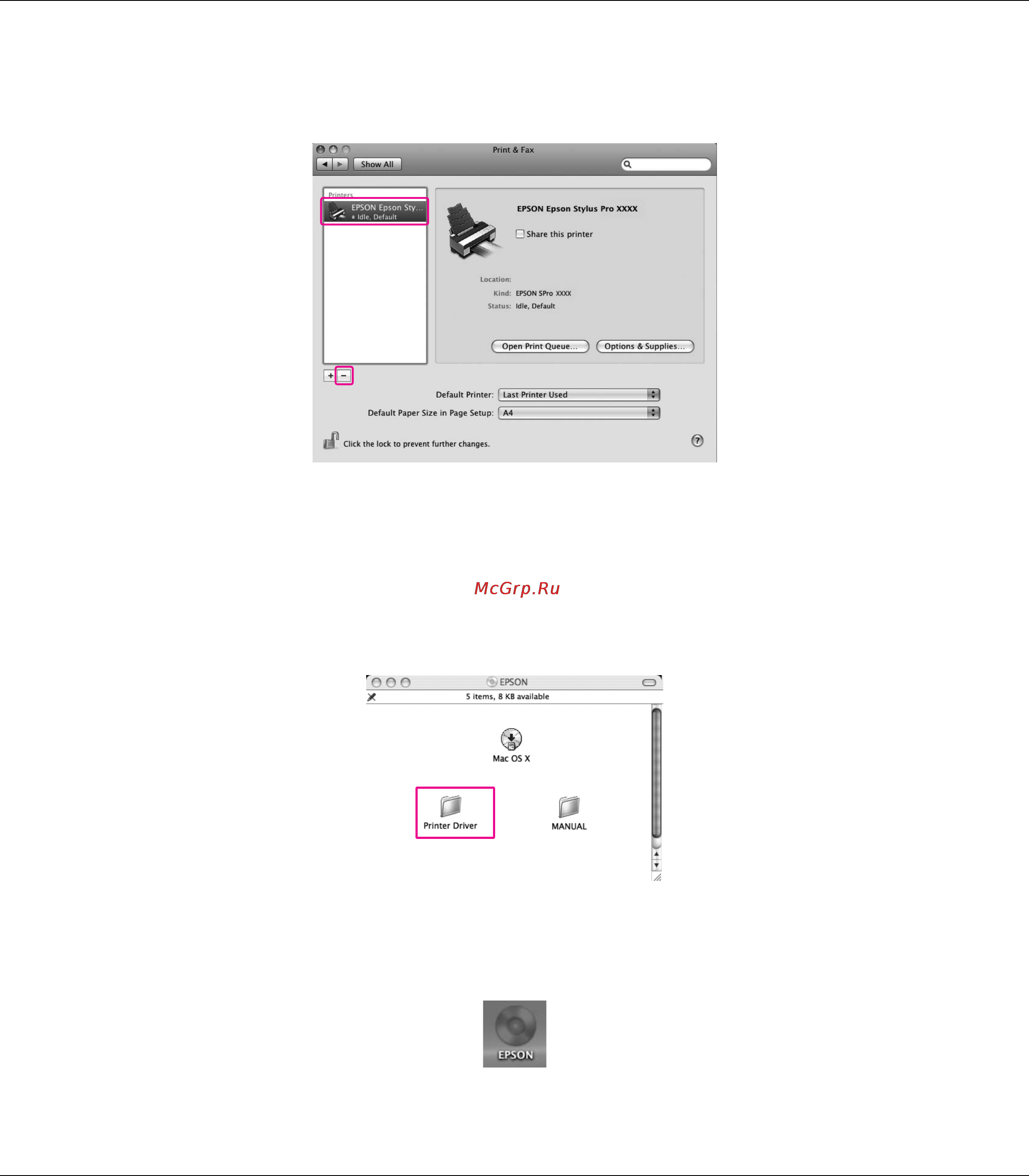 Epson Stylus Pro 3880 Инструкция по эксплуатации онлайн [44/227] 49446
