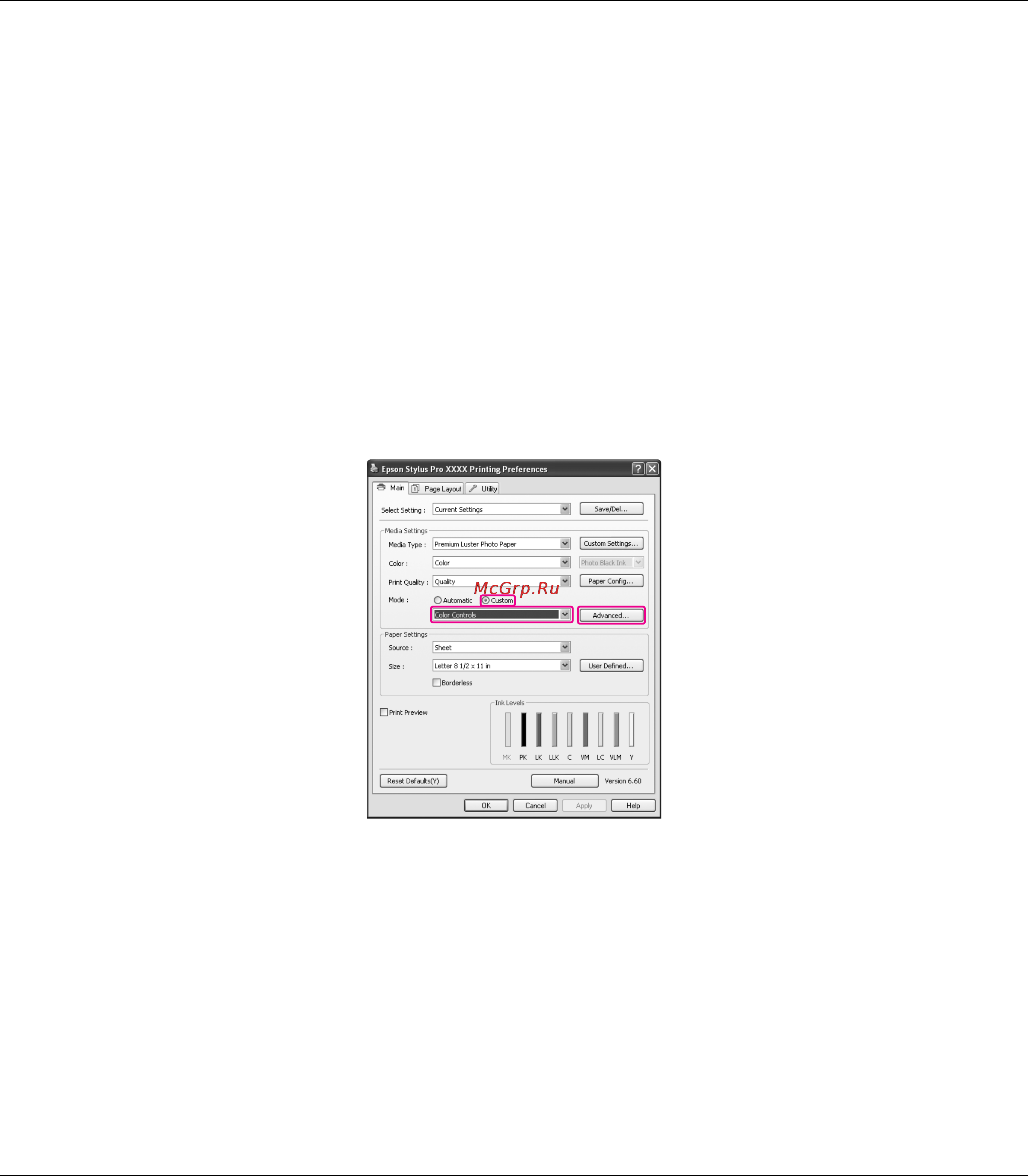 Epson Stylus Pro 3880 Инструкция по эксплуатации онлайн [52/227] 49446