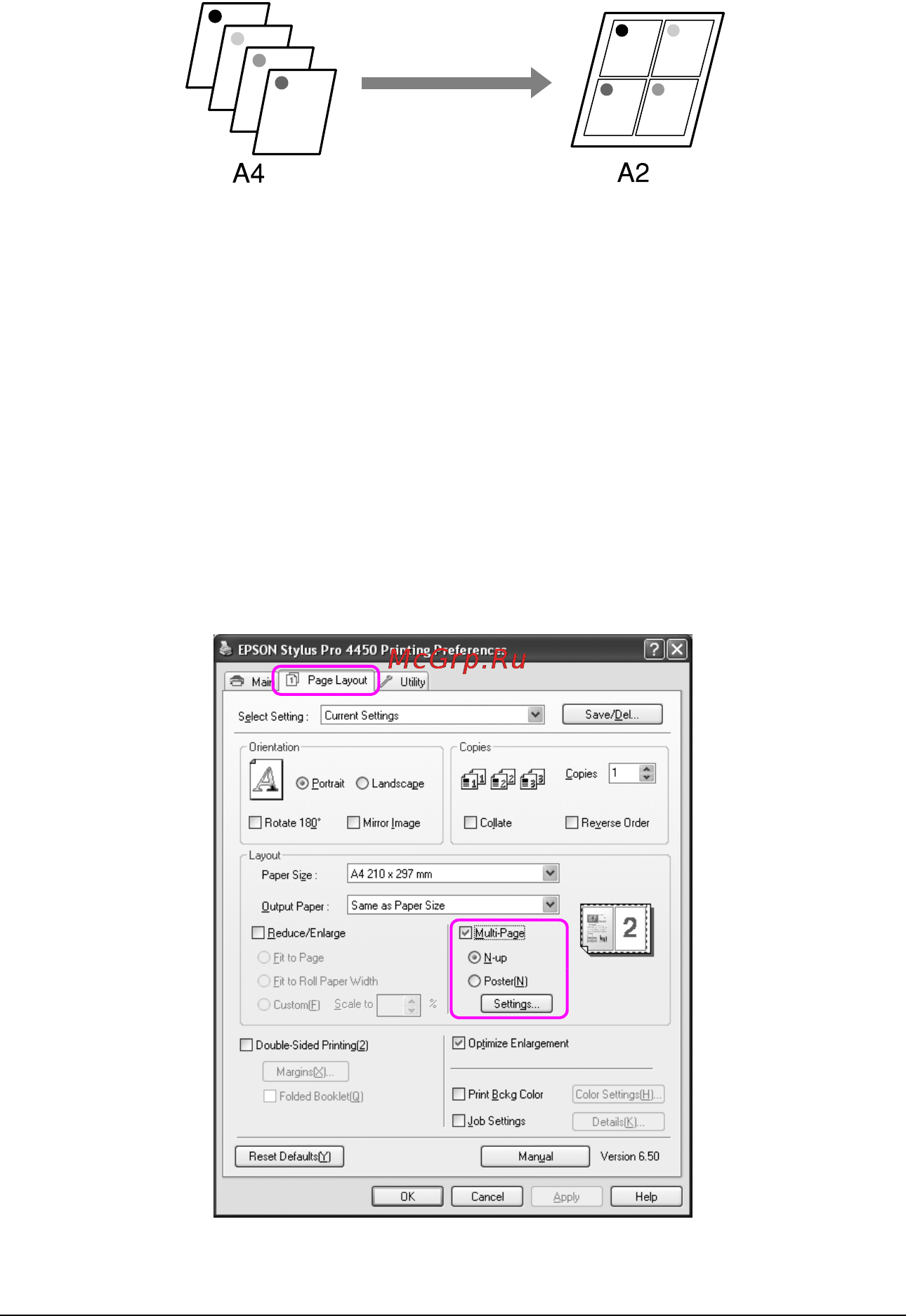 Epson Stylus Pro 4880 [115/358] В windows