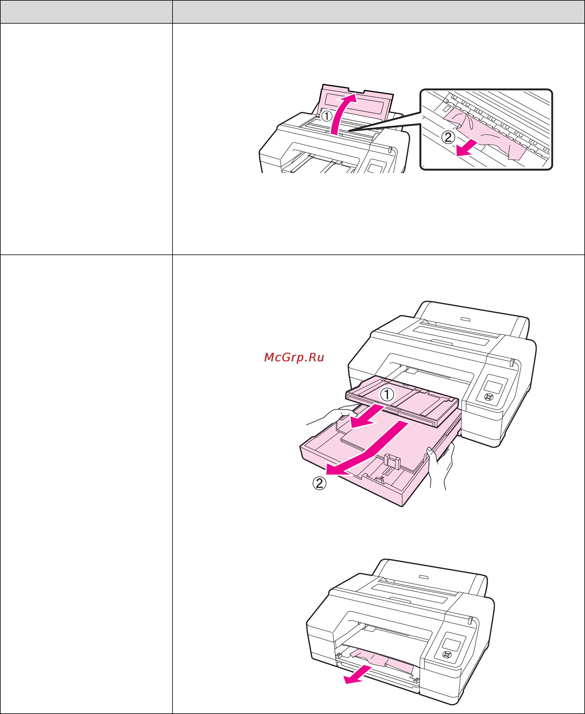Epson Stylus Pro 4900 [170/199] Решение проблем