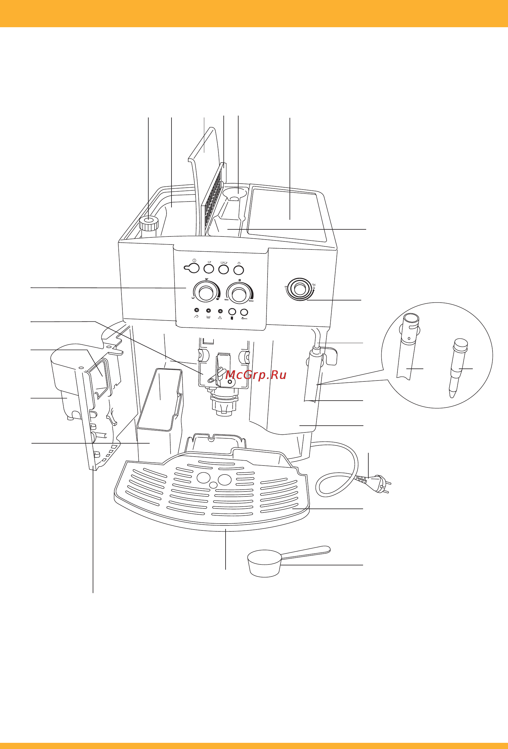 Delonghi MAGNIFICA ESAM 4200.S Инструкция по эксплуатации онлайн [2/19] 49464