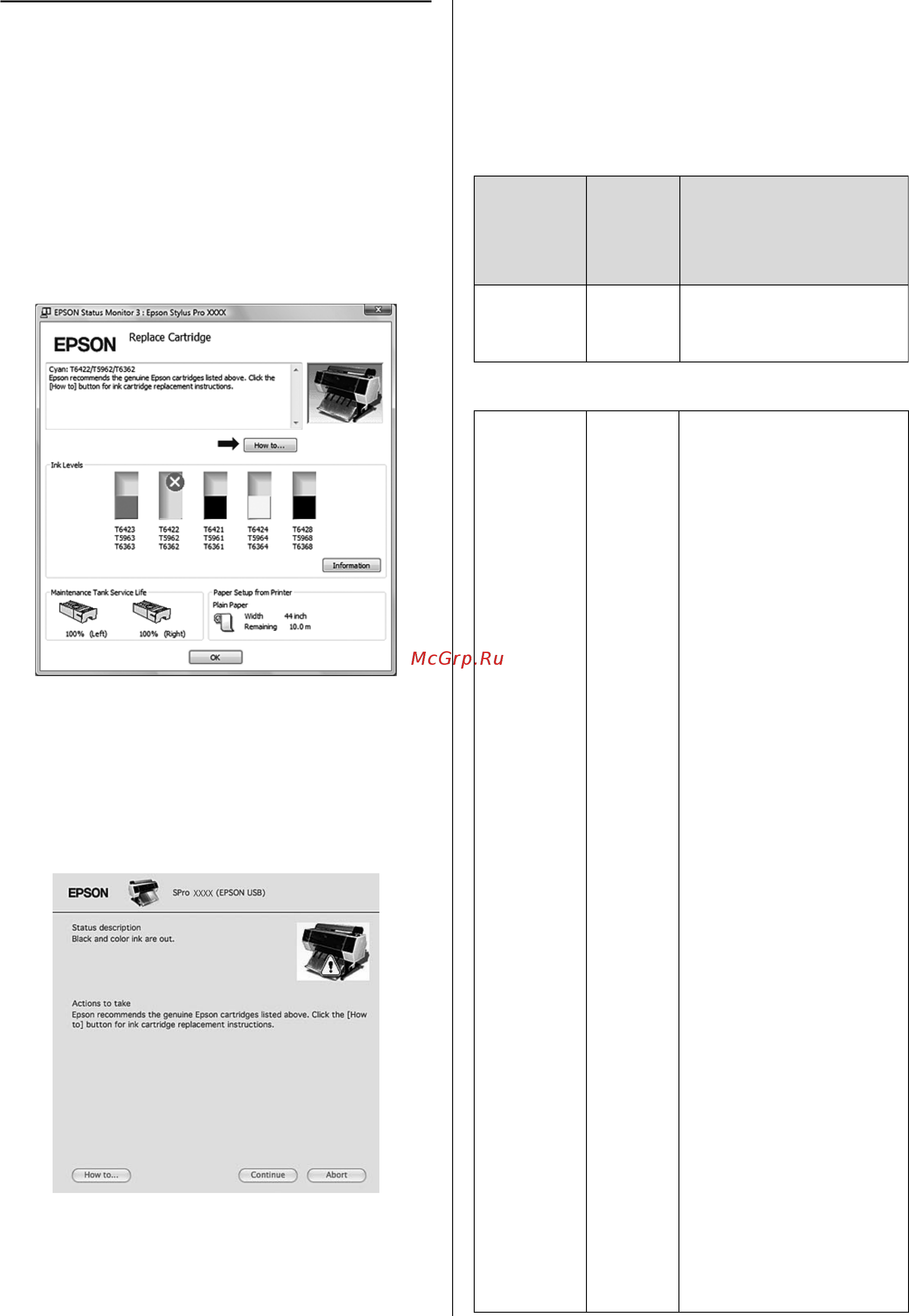 Epson Stylus Pro 9700 [68/210] Отмена печати