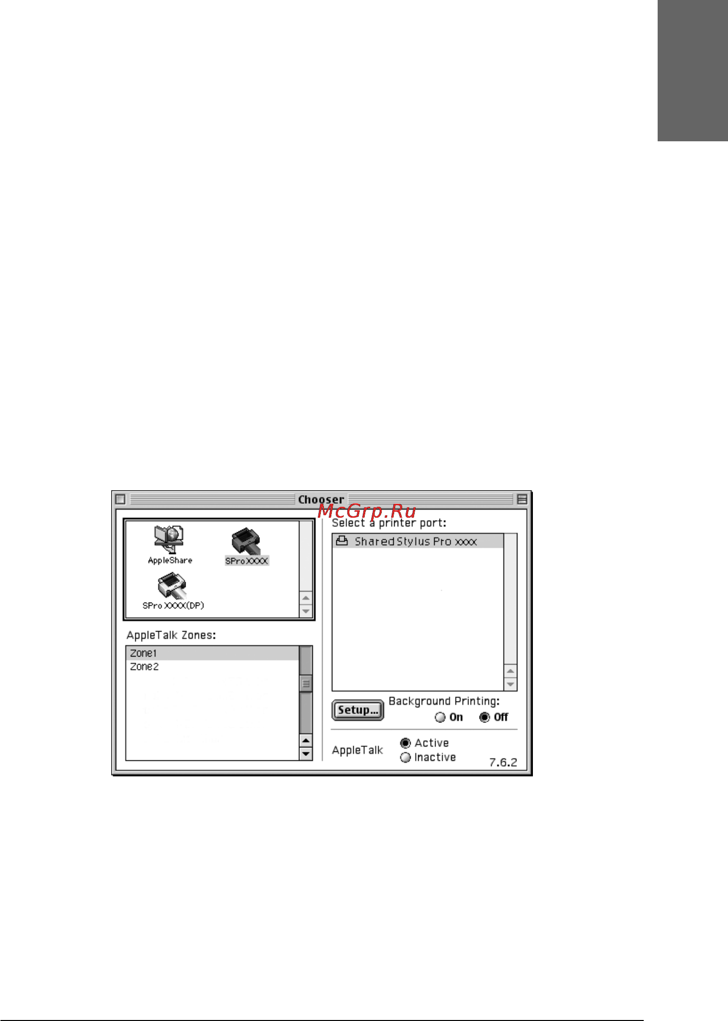 Epson Stylus Pro 7800 [153/393] Accessing the shared printer