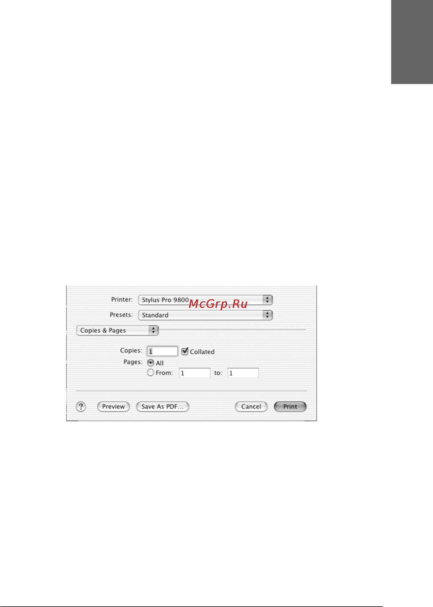 Epson Stylus Pro 7800 [161/393] Presets