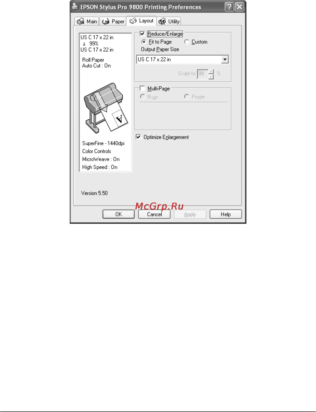 Epson Stylus Pro 7800 Инструкция по эксплуатации онлайн [18/393] 49470