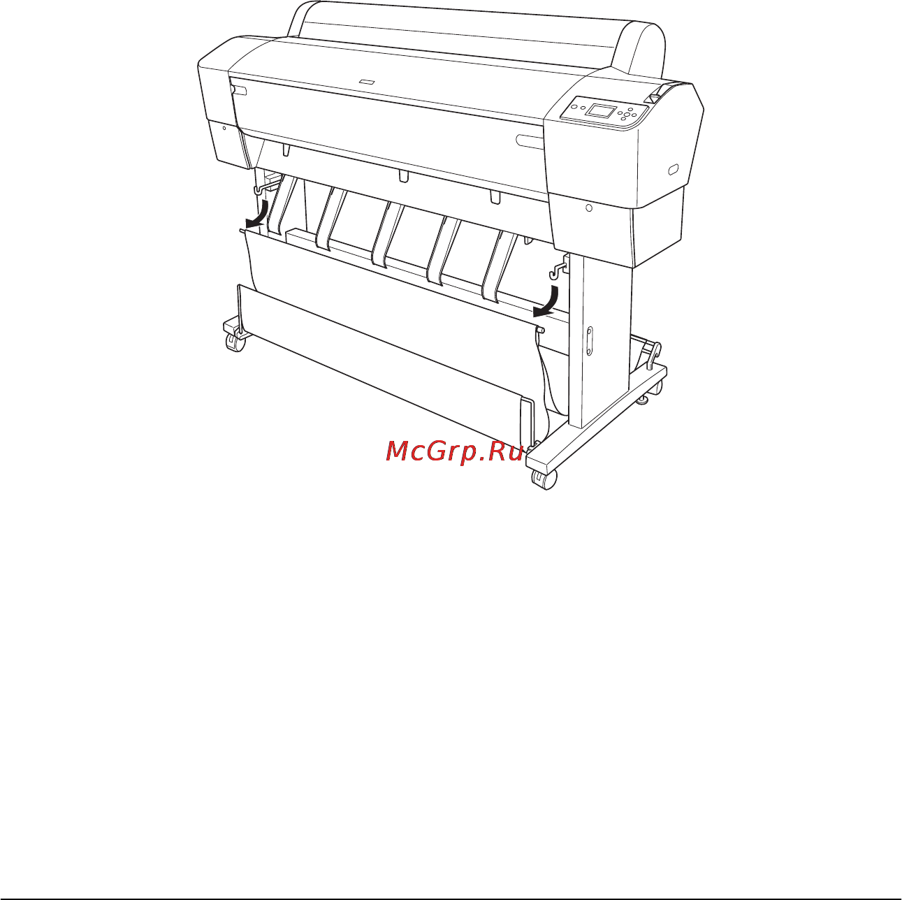 Epson Stylus Pro 7800 [280/393] When feeding paper backward