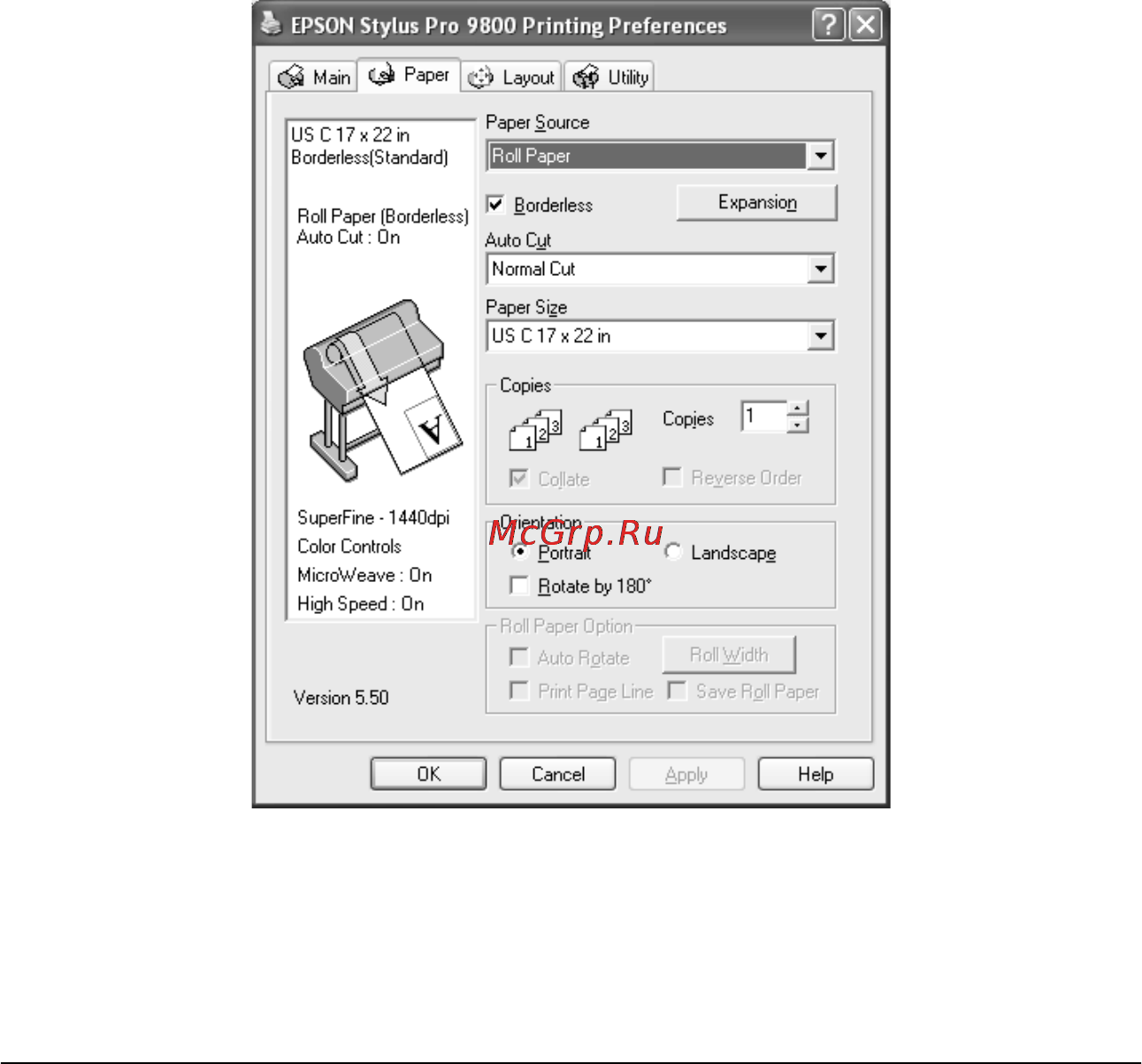 Epson Stylus Pro 7800 Инструкция по эксплуатации онлайн [48/393] 49470