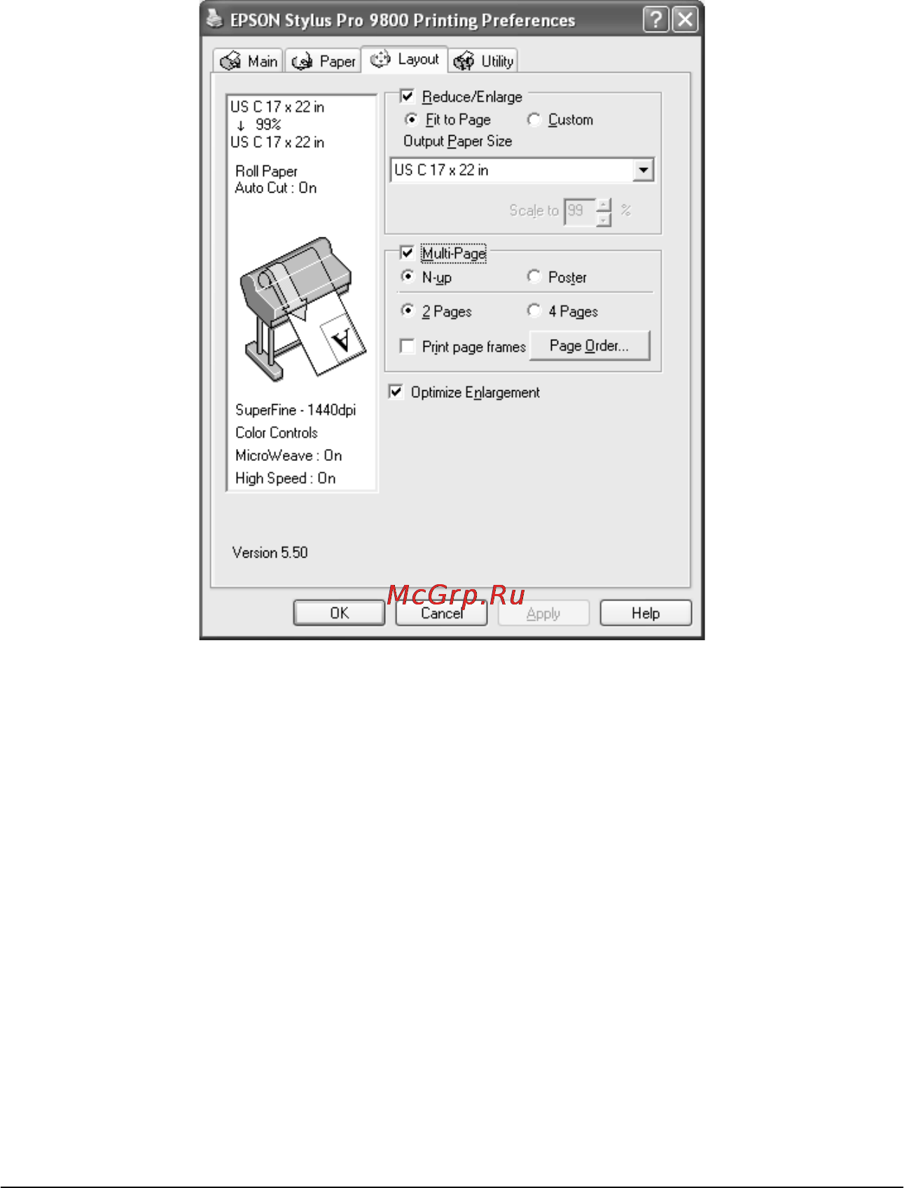 Epson Stylus Pro 7800 Инструкция по эксплуатации онлайн [60/393] 49470