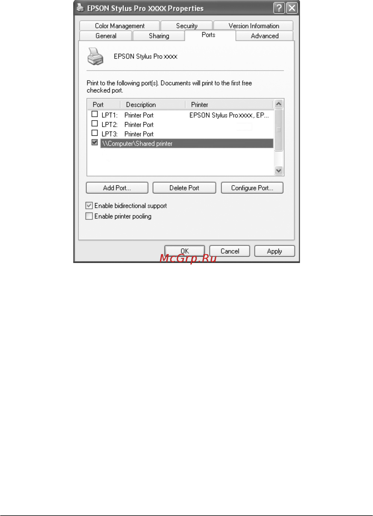 Epson Stylus Pro 7800 [88/393] For windows me and 98