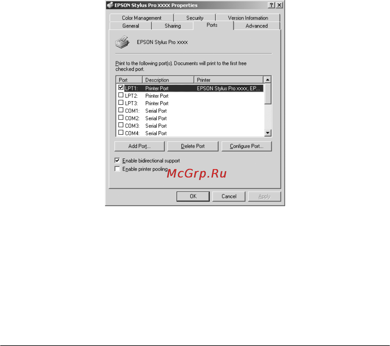 Epson Stylus Pro 7800 [94/393] Accessing the shared printer