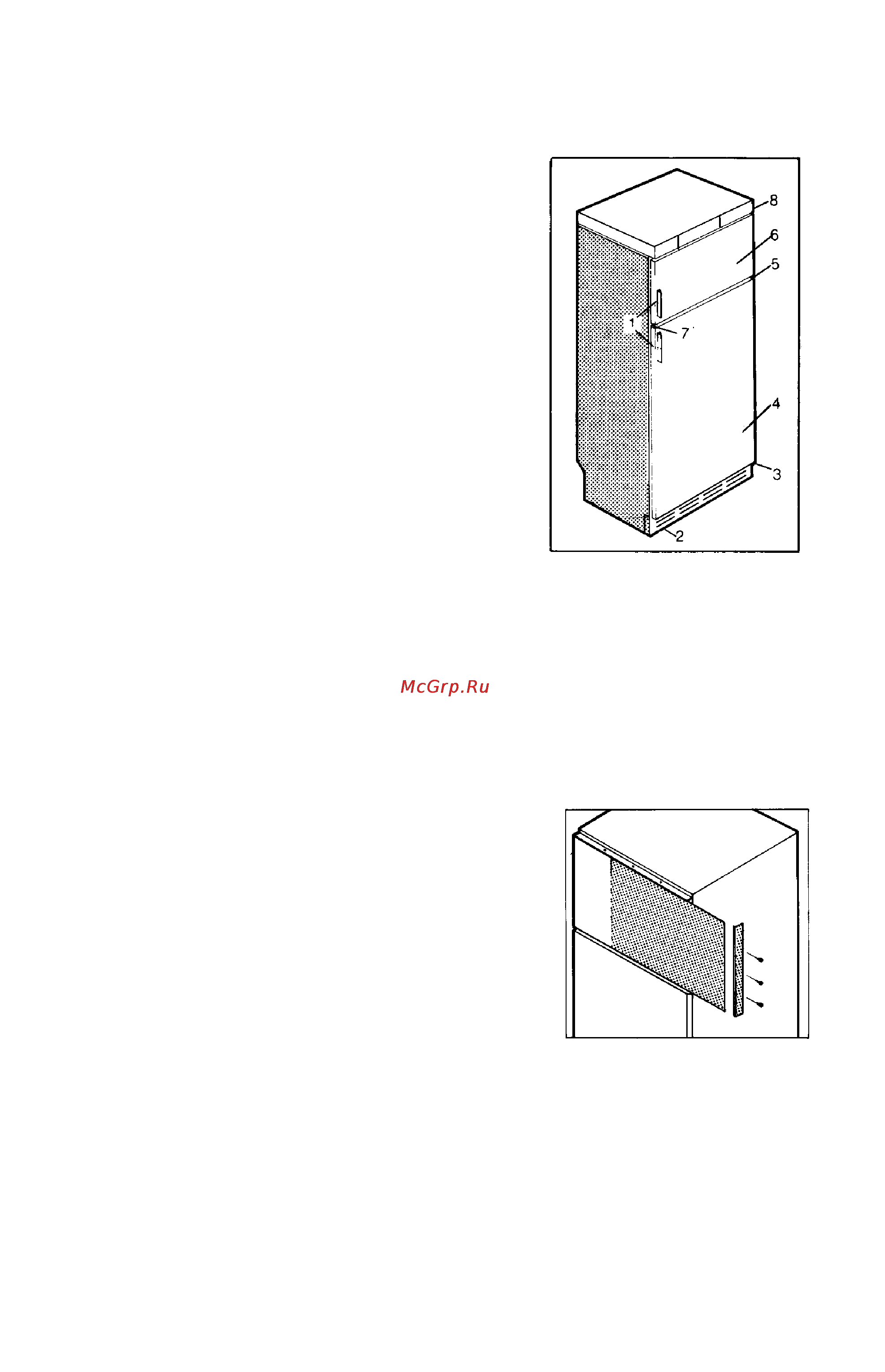 Electrolux ER 8662 B [5/16] Установка панелей
