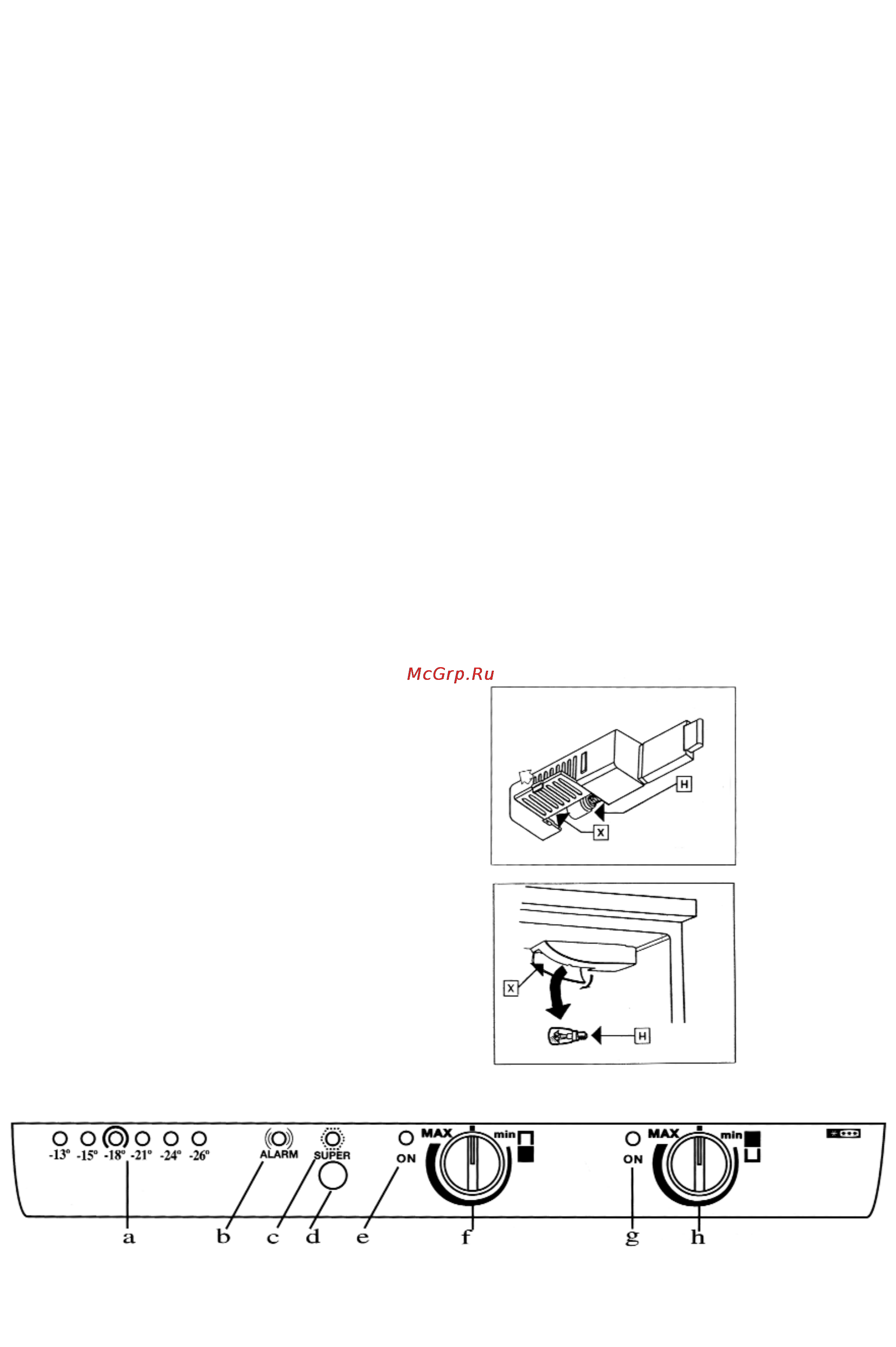 Electrolux ER 8662 B [6/16] Кнопка включения режима замораживания super