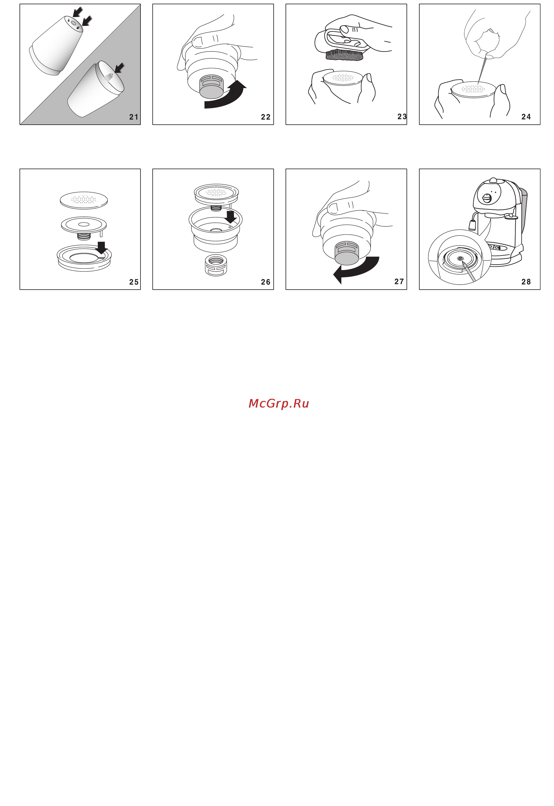Delonghi EC 200CD.B Инструкция по эксплуатации онлайн [4/9] 49516