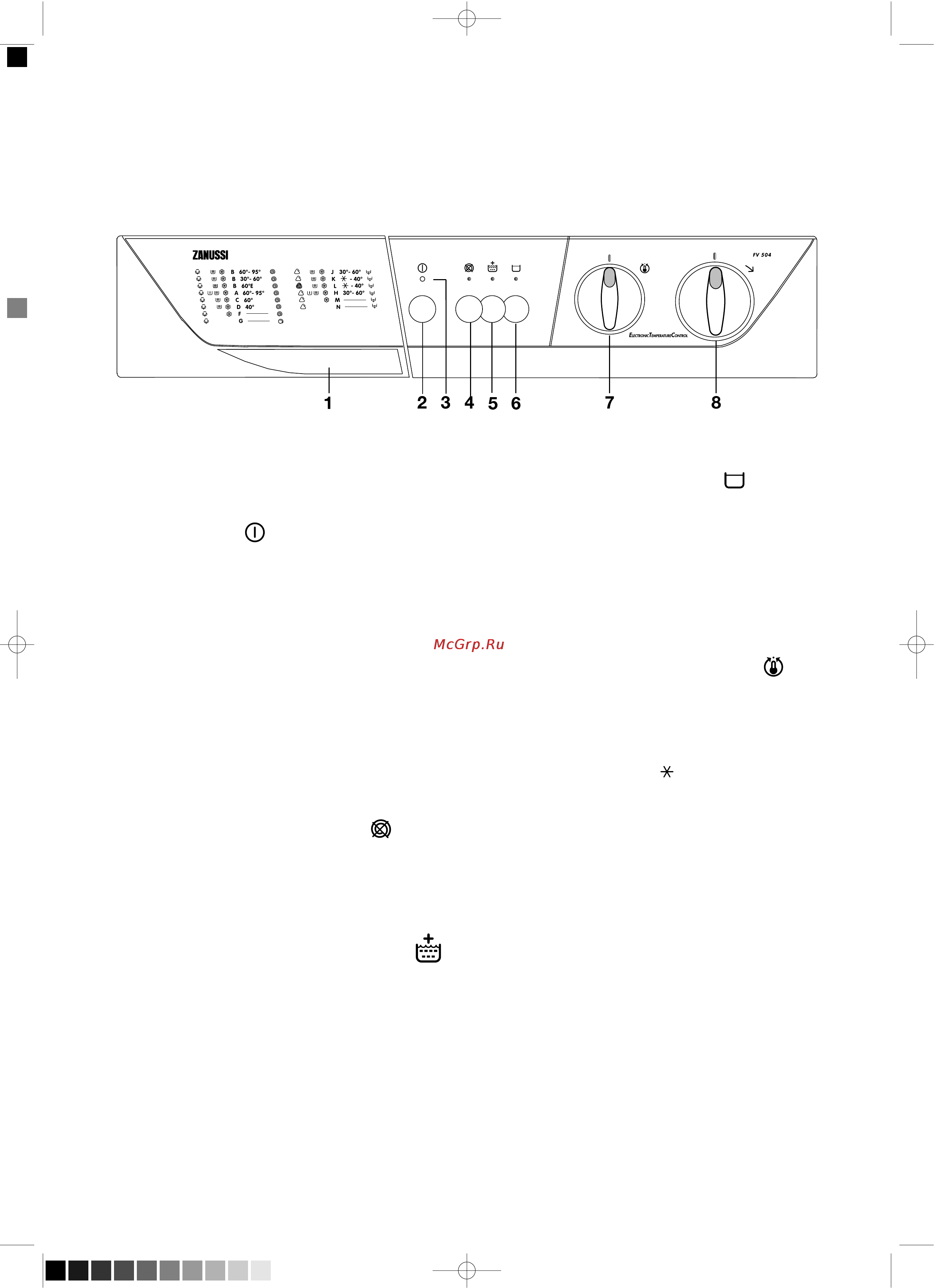 Zanussi FV 504 [9/20] Ùíòôîû ú ˆëﬂ