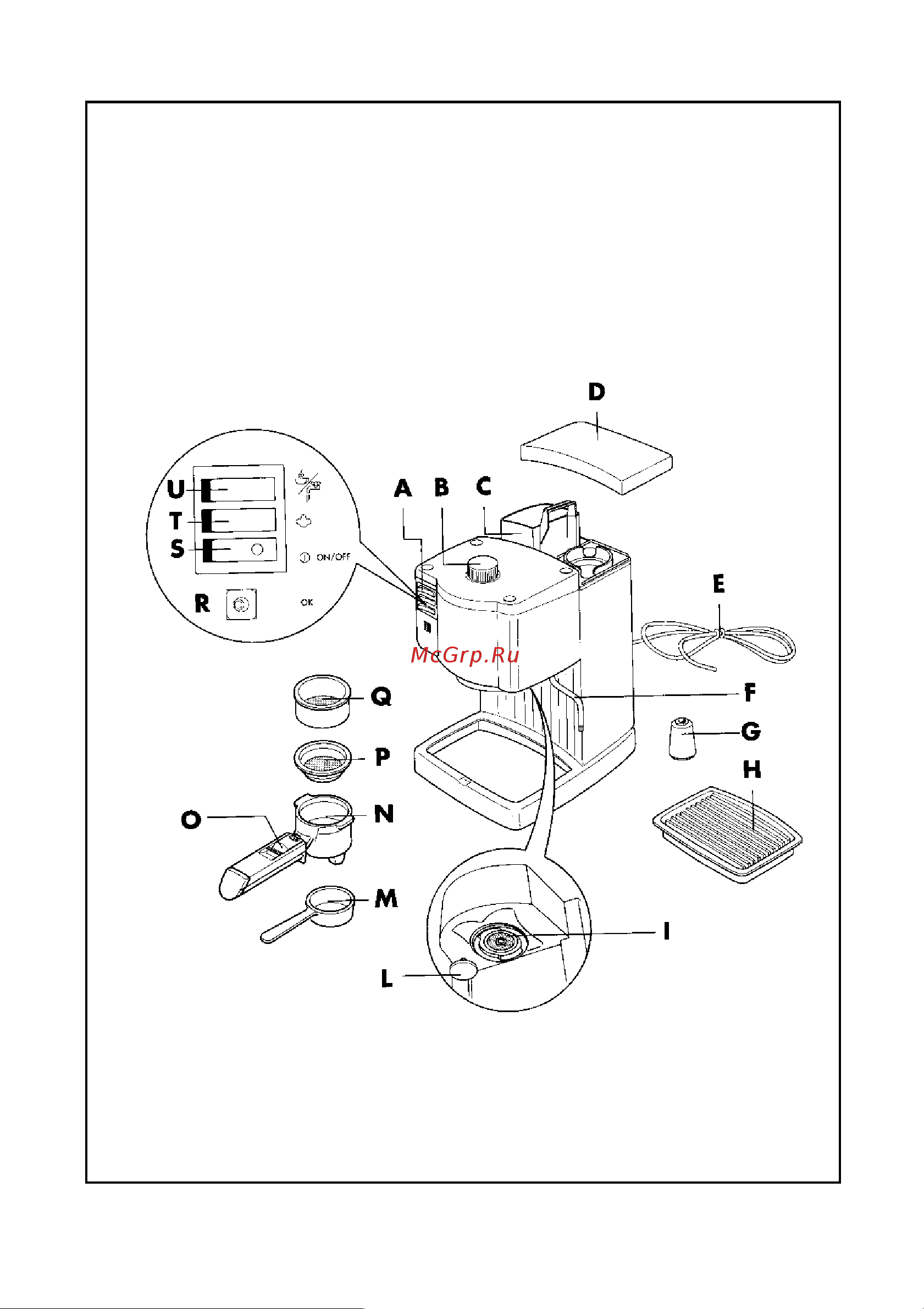 Delonghi EC 330.S Инструкция по эксплуатации онлайн [2/7] 49531