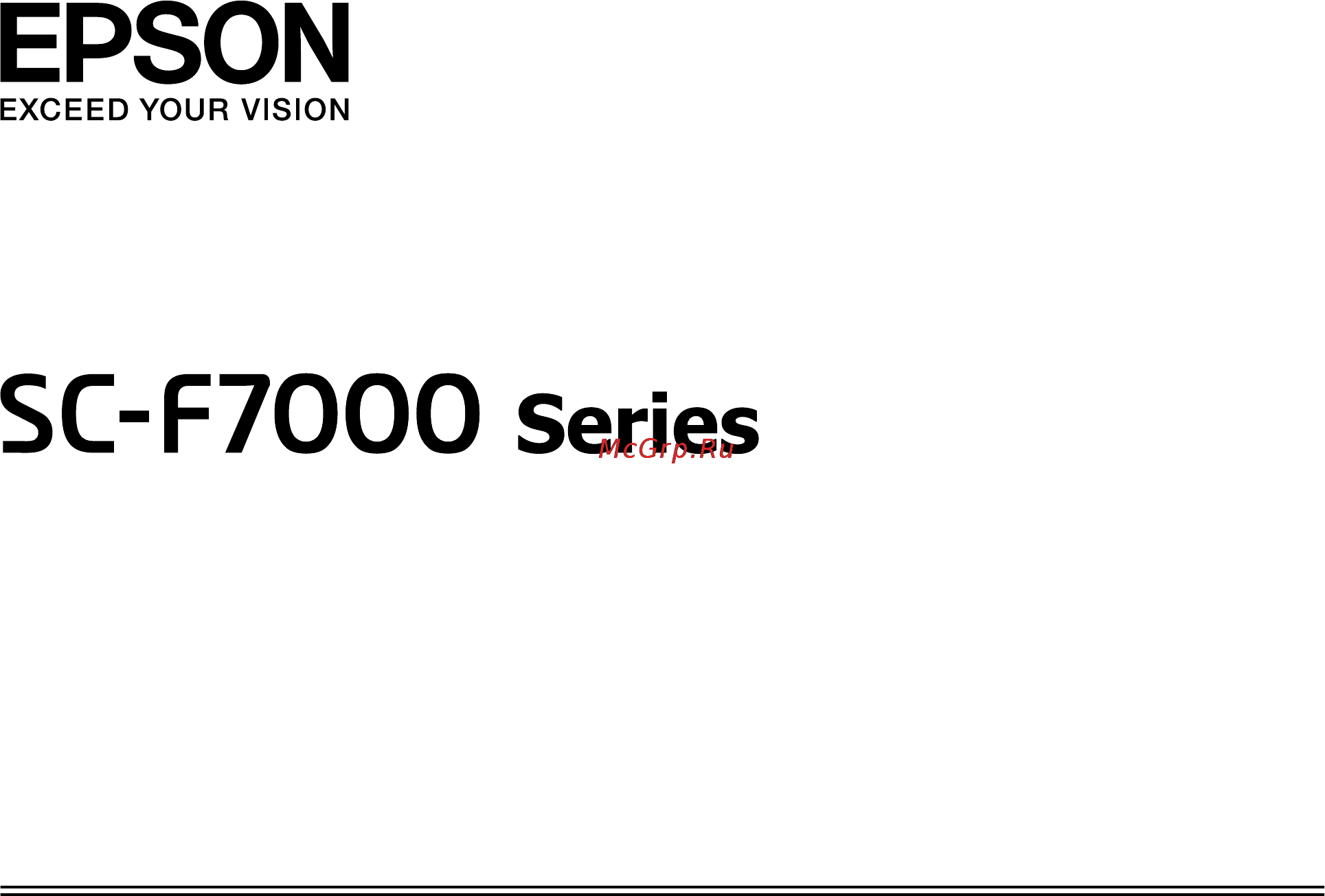 Epson SureColor SC-F7000 Инструкция по эксплуатации онлайн