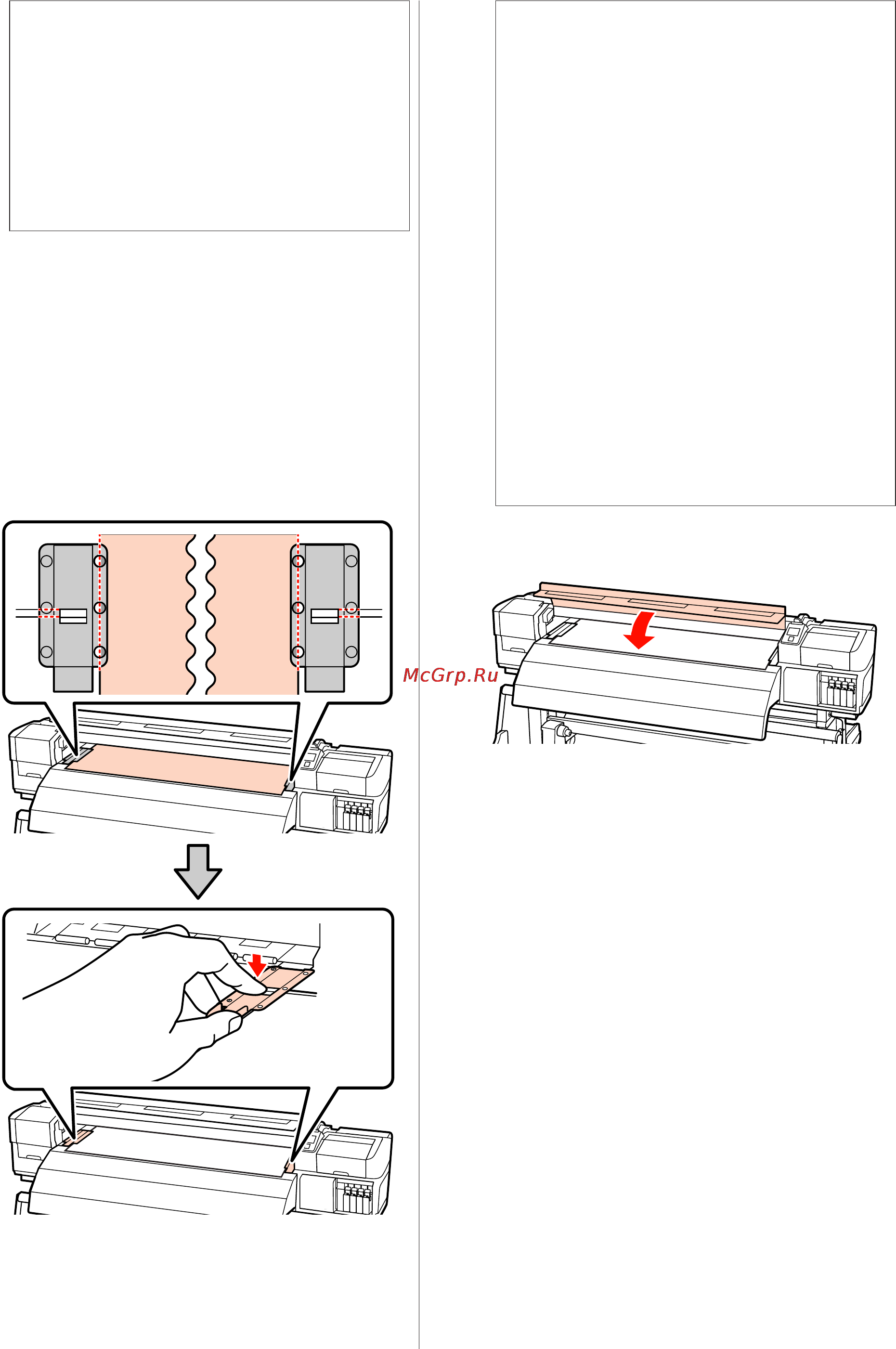 Epson SureColor SC-S70610 [52/159] Использование дополнительного устройства подачи протяжки для тяжелых рулонных носителей