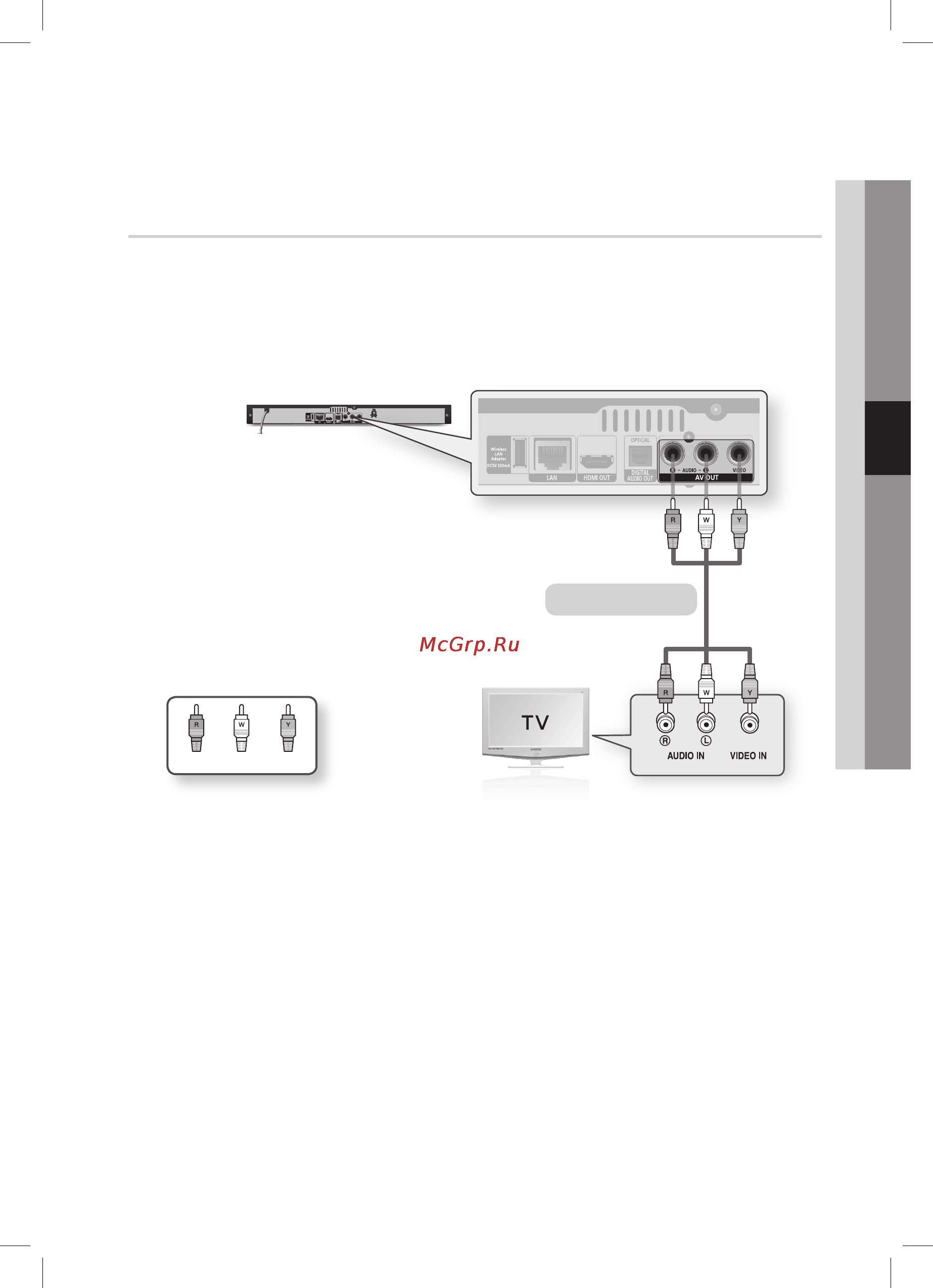 Samsung BD-D5300 [73/73] Варіант 11 підключення до телевізора за допомогою кабелю hdmi найкраща якість рекомендується