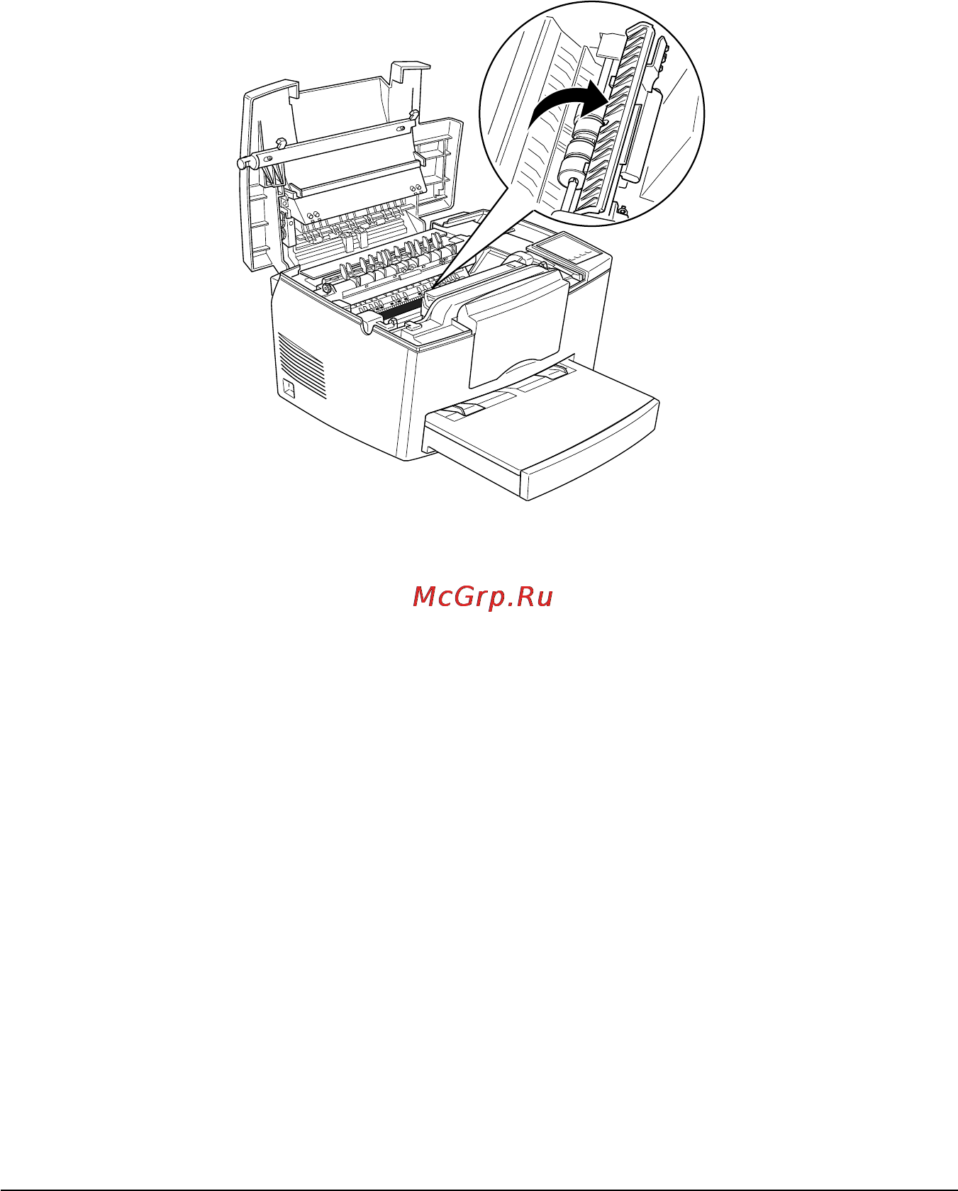 Epson EPL-5700 [125/206] Удаление просыпанного тонера