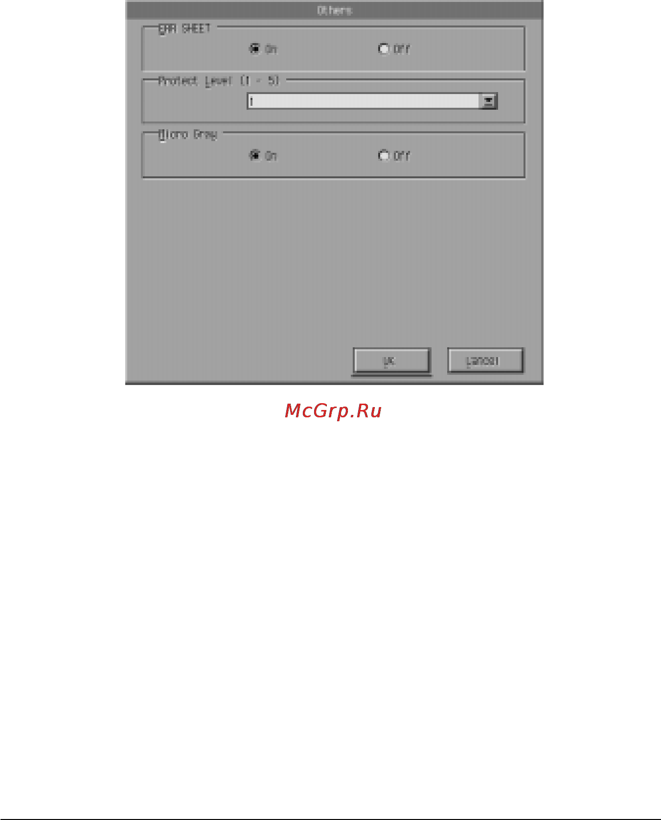 Epson EPL-5700 [81/206] Err sheet лист ошибок