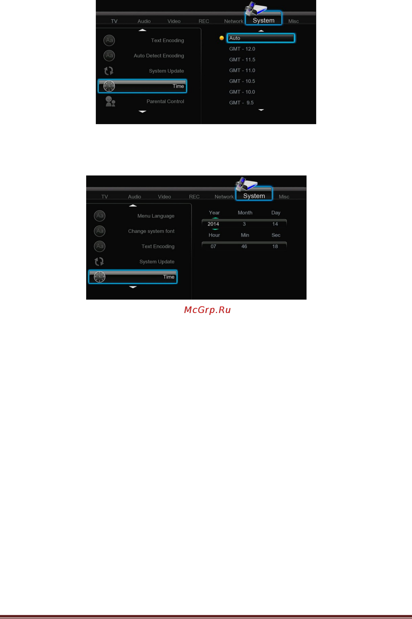 Iconbit XDR10DVBT [28/64] Родительский контроль
