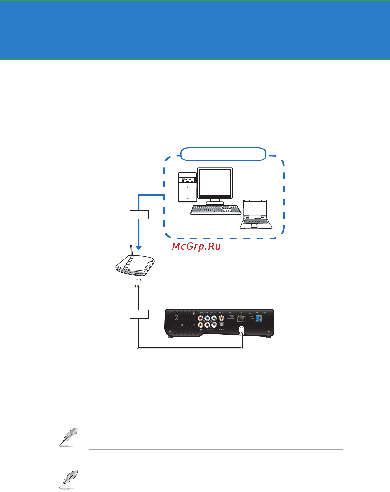 Asus O!Play HD2 [25/76] Подключение к сети