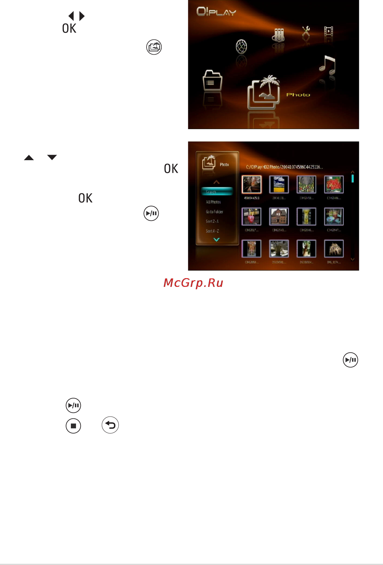 Asus O!Play HD2 [55/76] Просмотр фотографий
