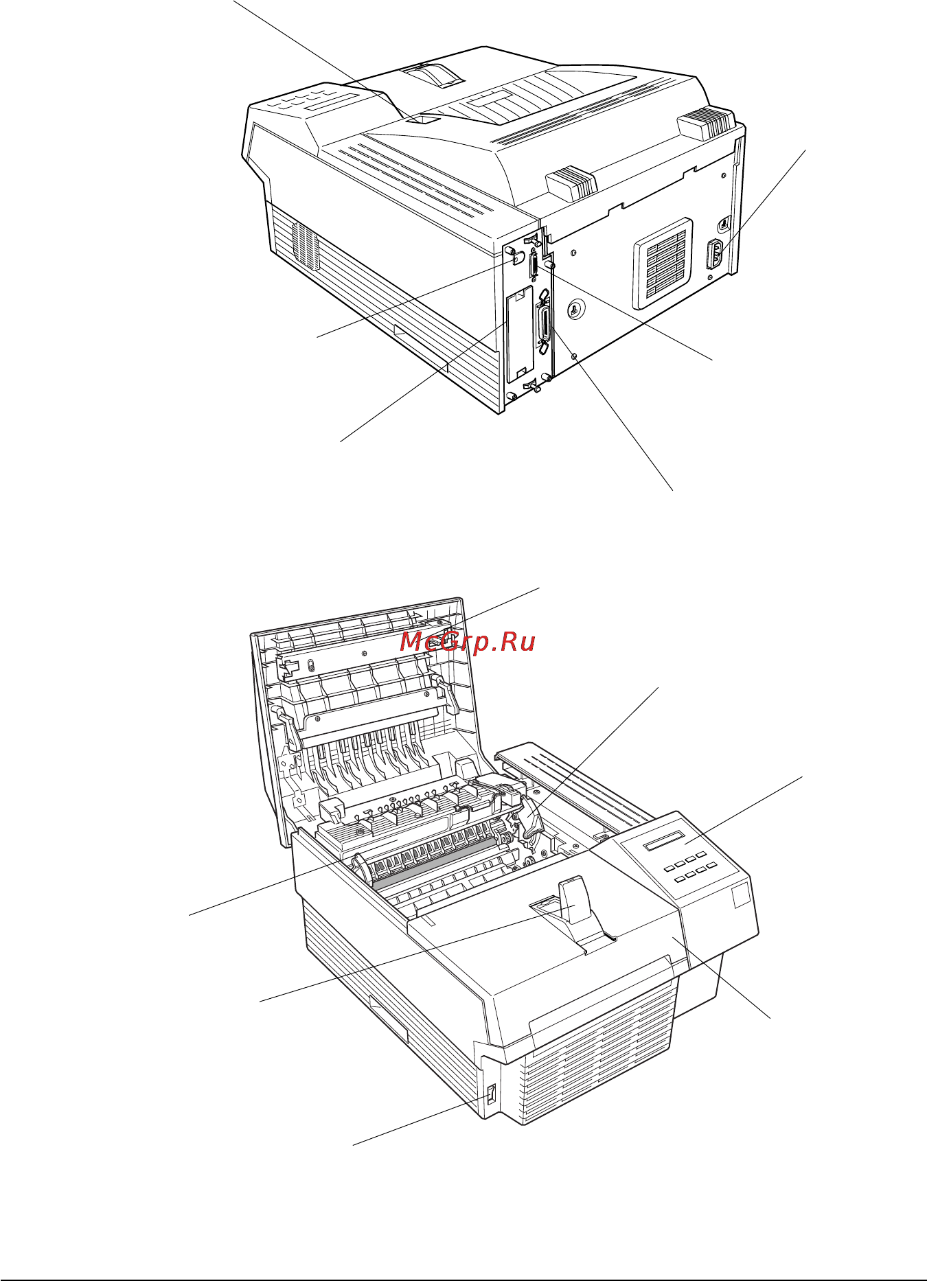 Epson EPL-N1200 [2/221] Части принтера