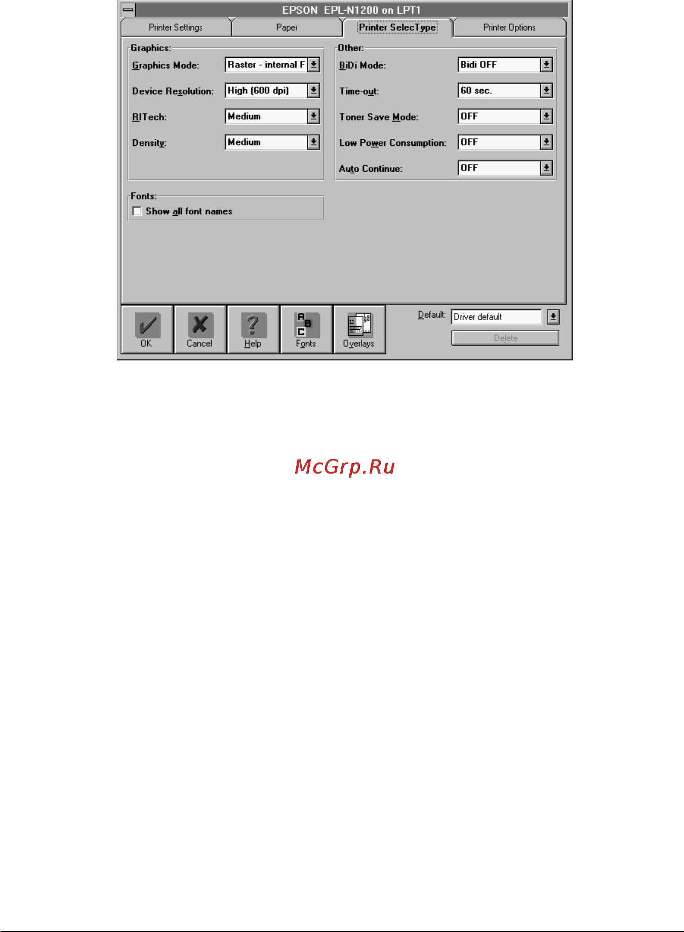 Epson EPL-N1200 [53/221] Device resolution разрешение устройства