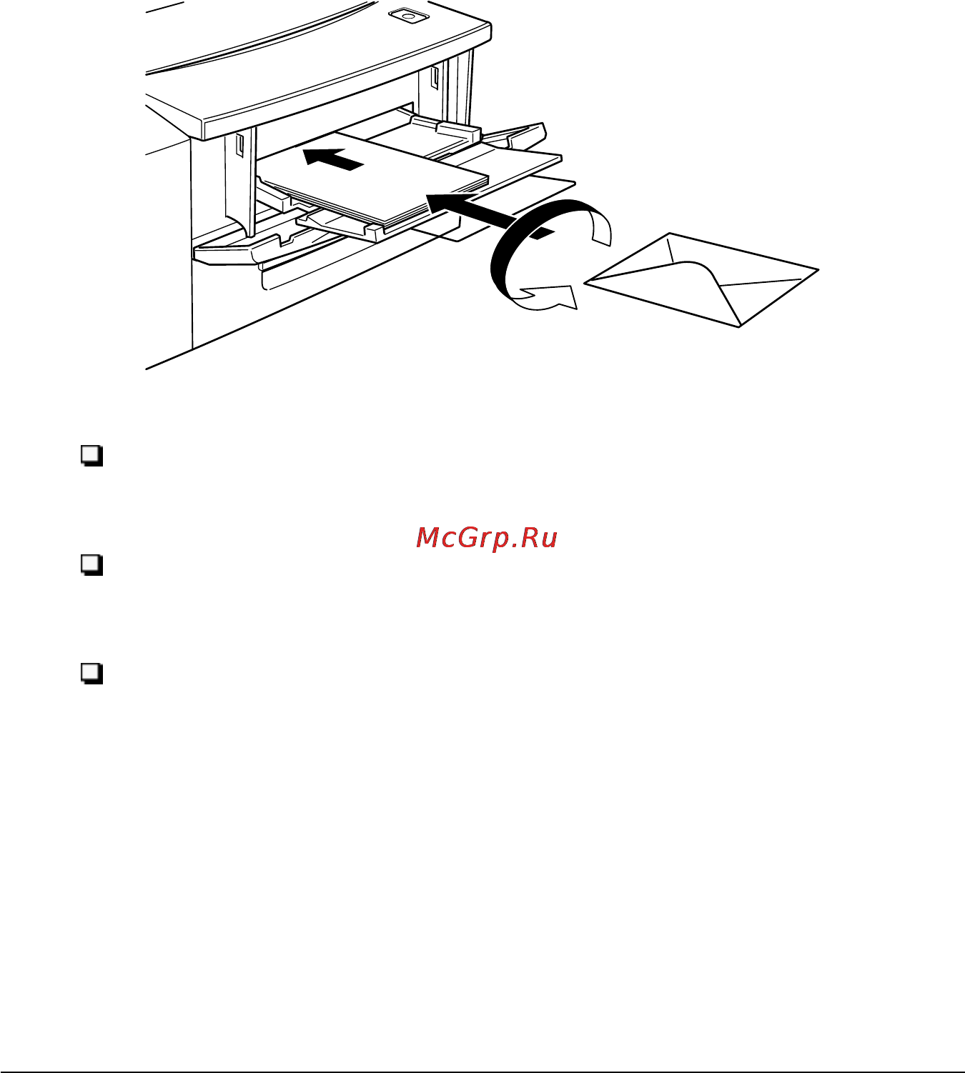 Epson EPL-N1600 [36/259] Печать на конвертах подаваемых из многоцелевого лотка