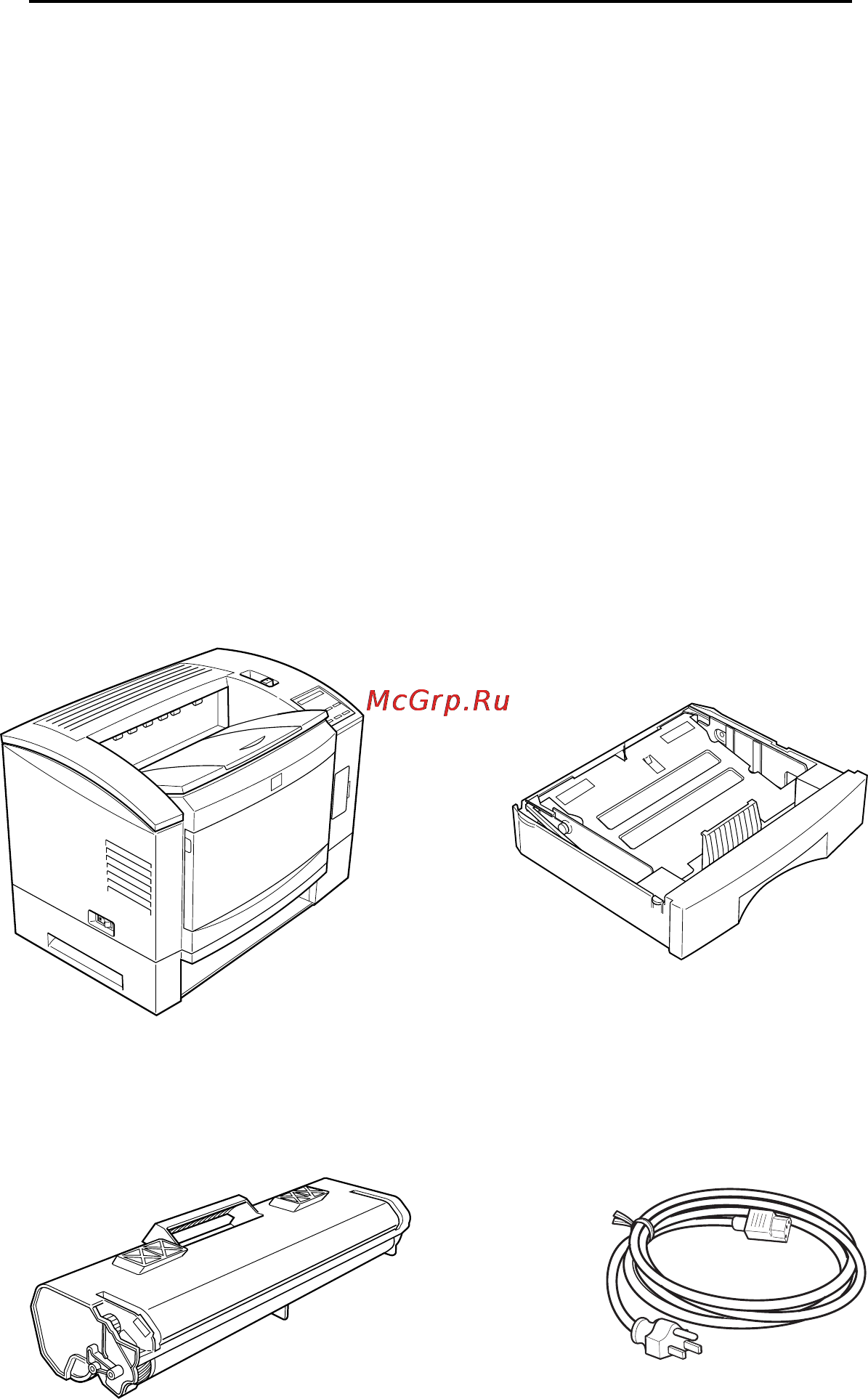 Epson EPL-N2000 [7/26] Распаковка принтера