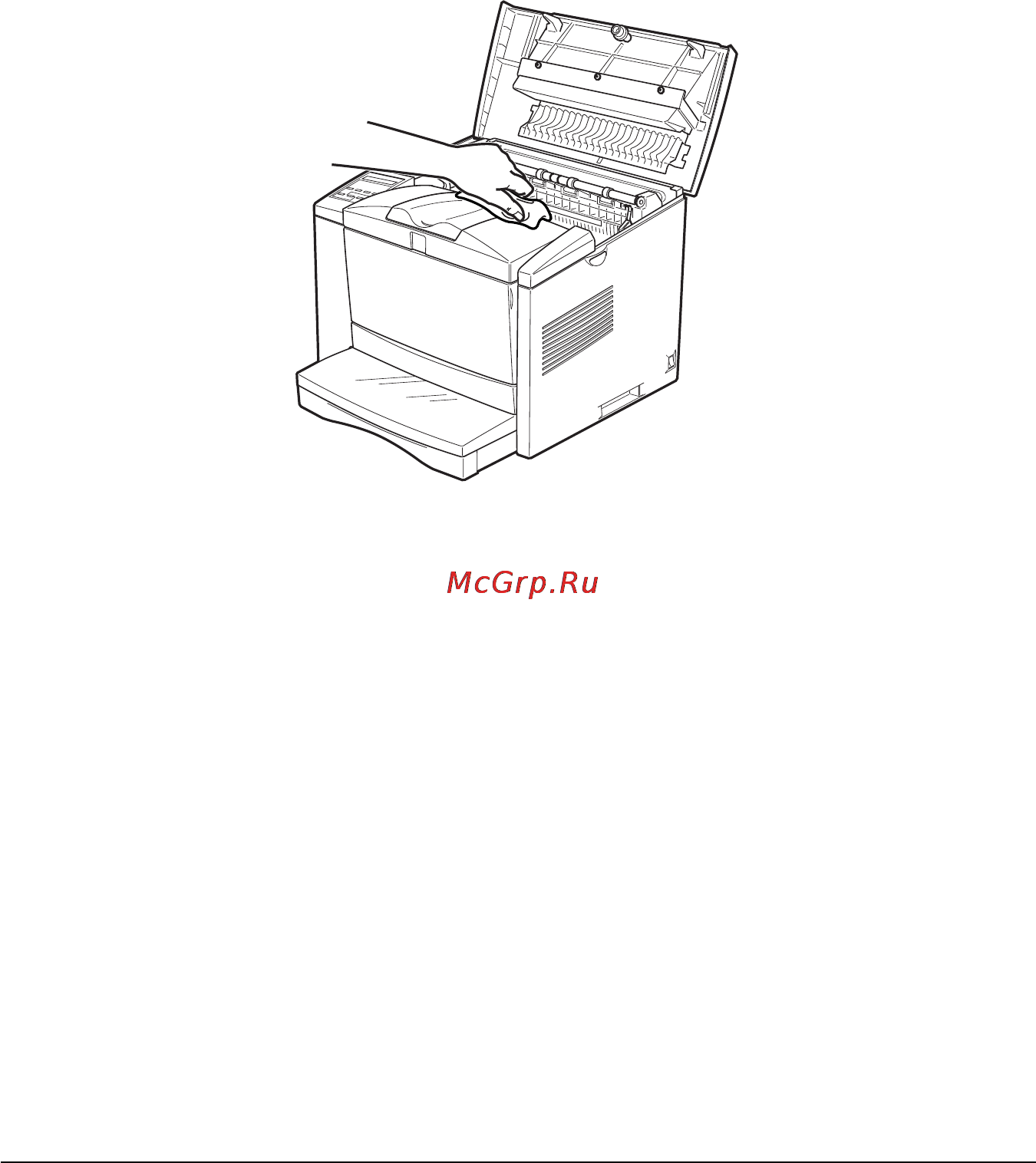 Epson EPL-N2010 [135/236] Удаление просыпанного тонера