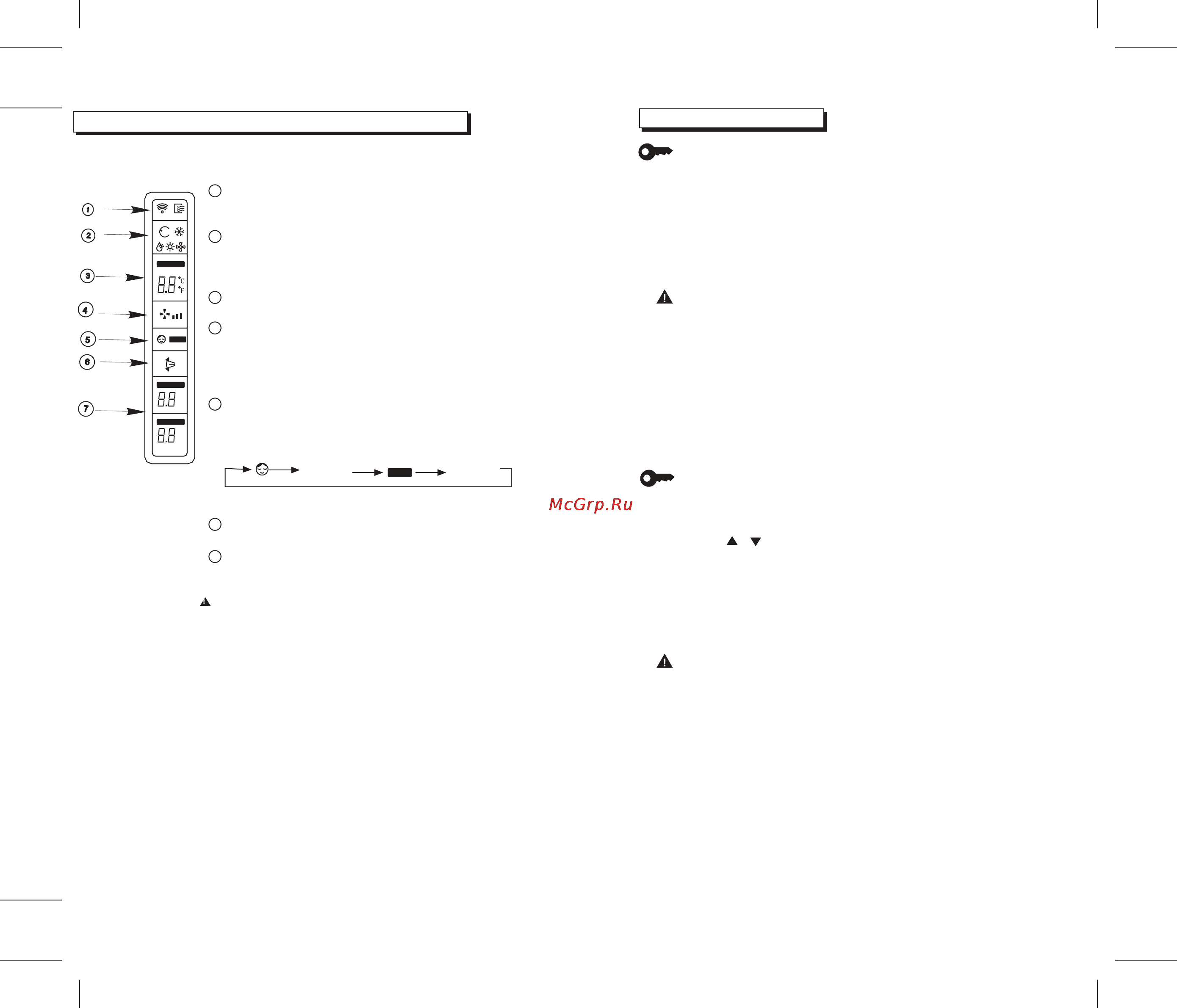 Alpicair AWI/AWO-26HPDC1 [5/5] Operating the remote controller