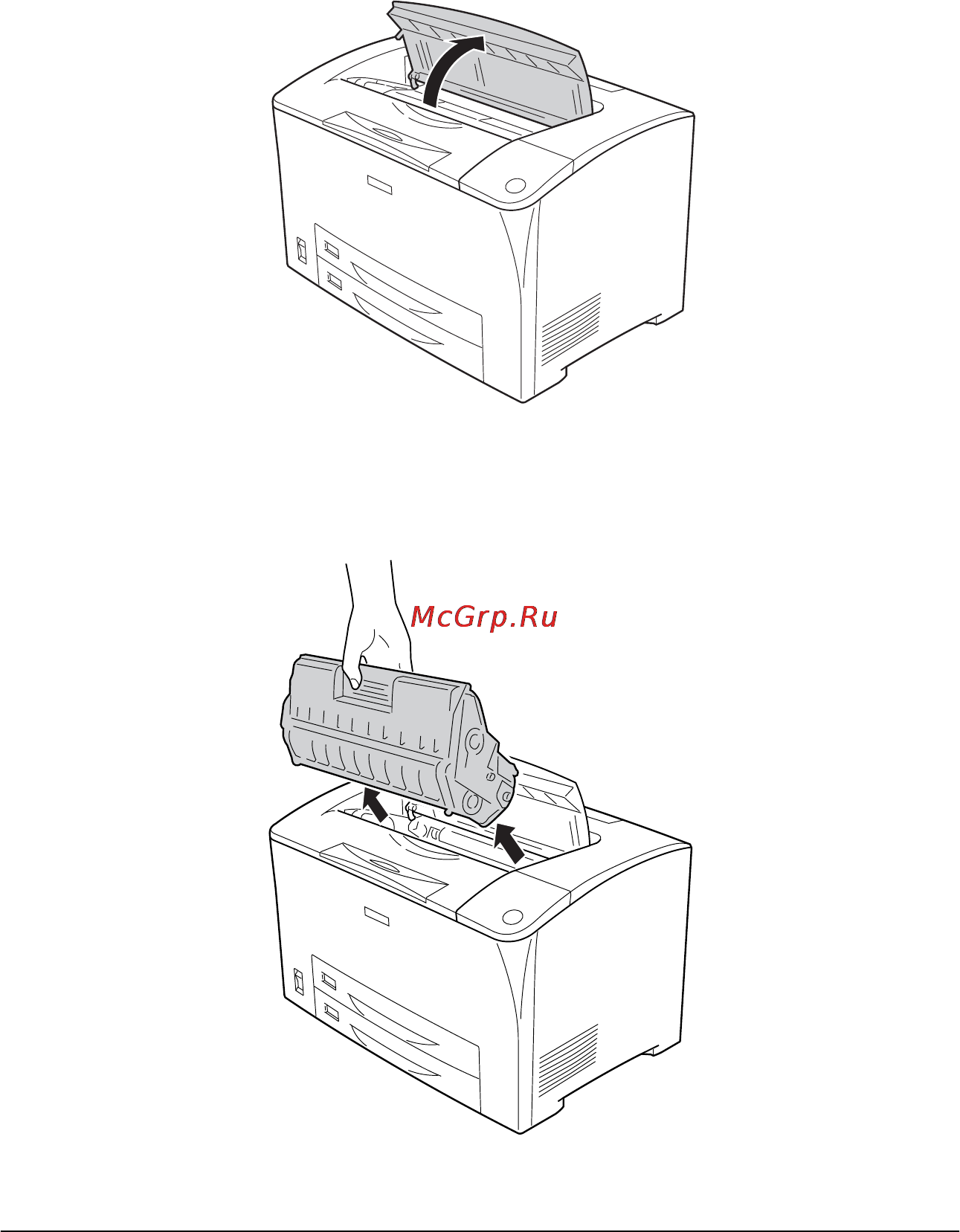Epson EPL-N2550 [253/379] Очистка ролика загрузки бумаги