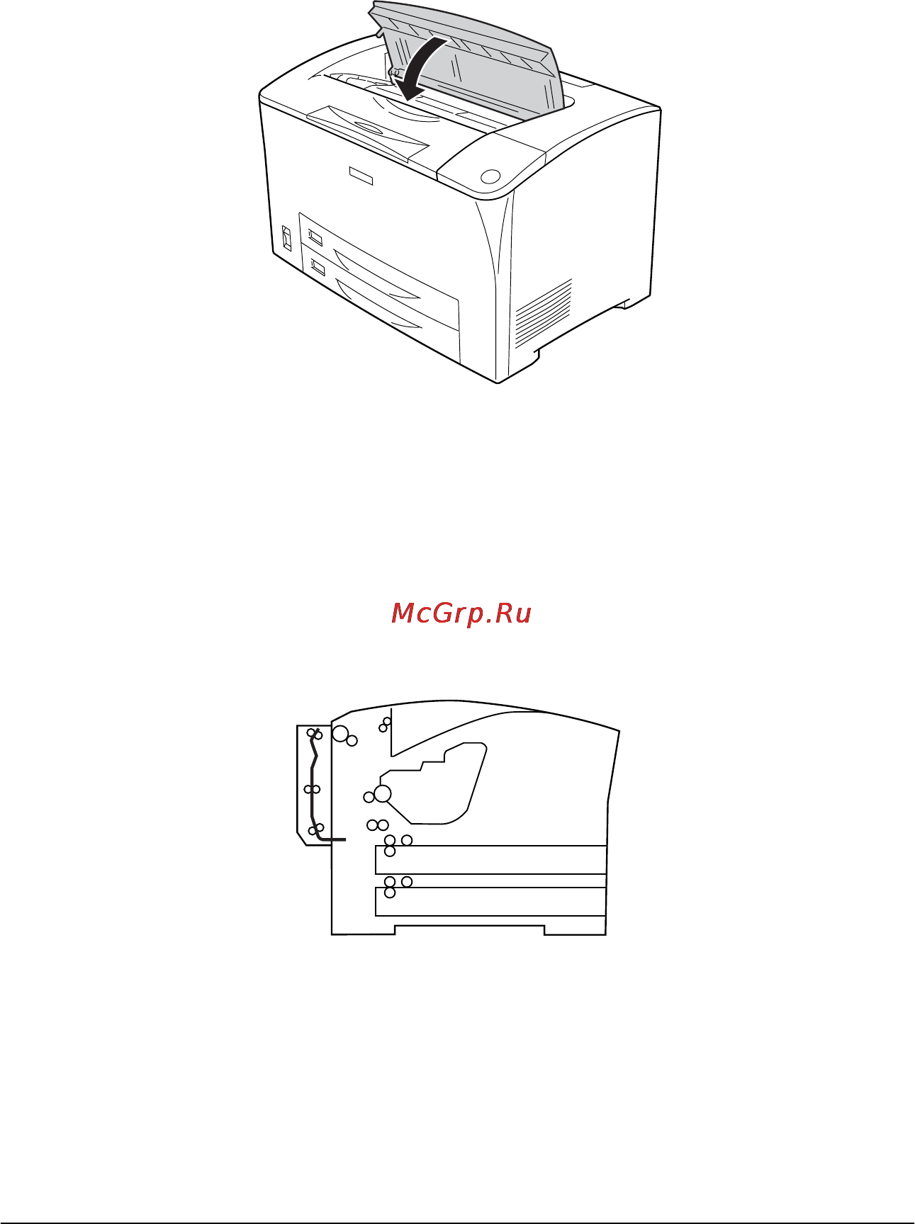 Epson EPL-N2550 [271/379] Замятие dm крышка dm