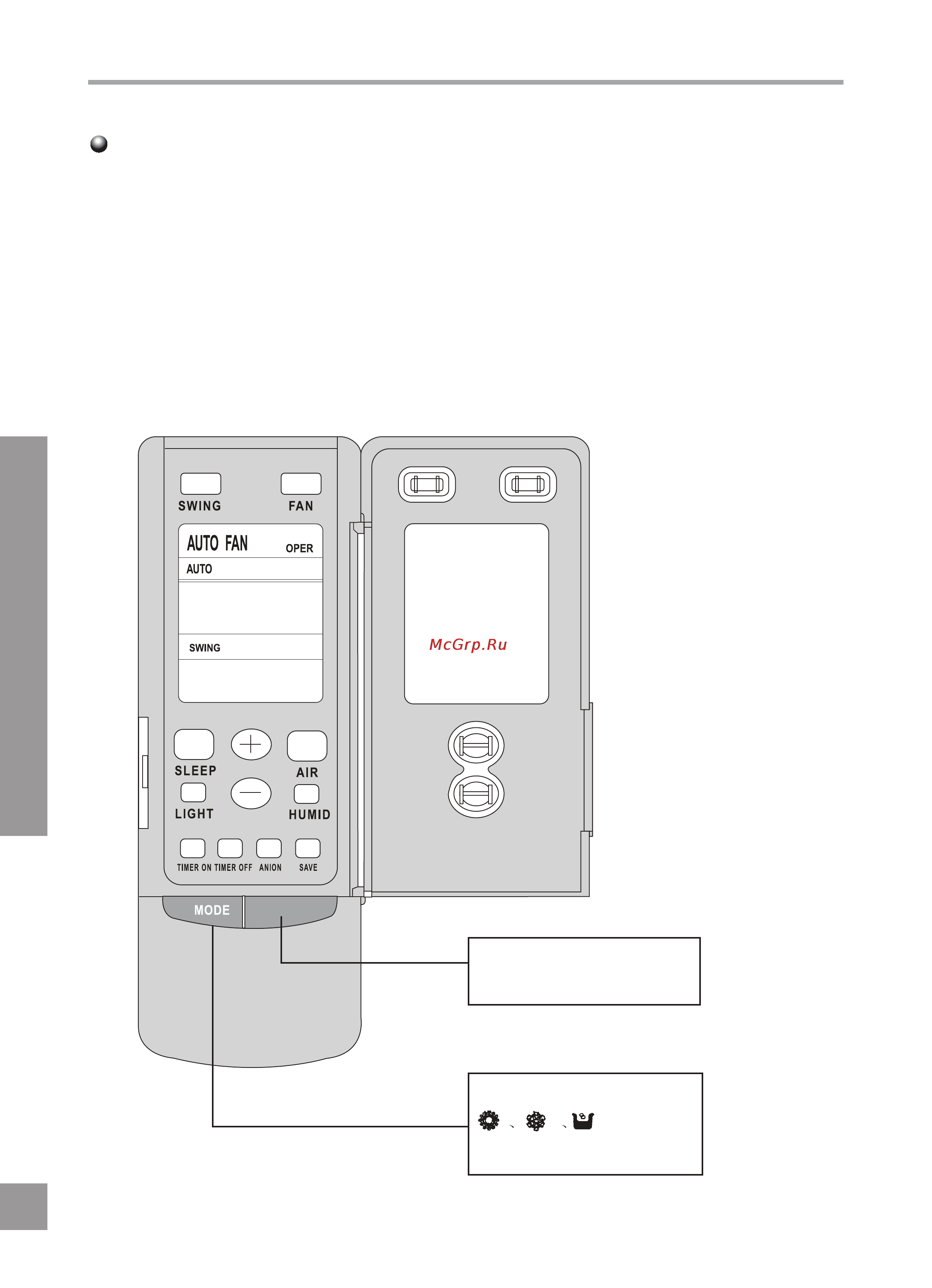 Alpicair ACMI-50HPDC1 [7/10] Remote control operation procedure