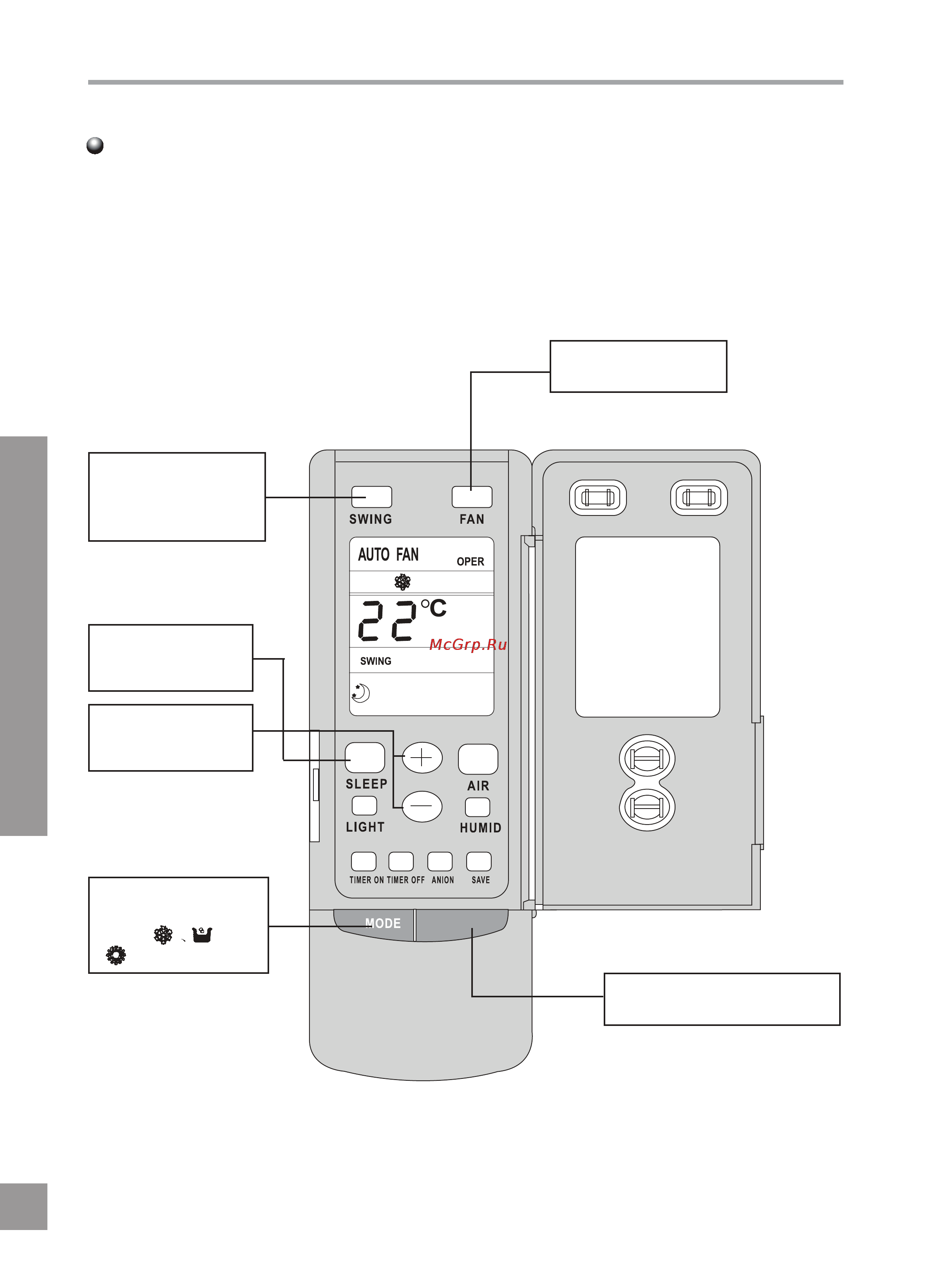 Alpicair ACMI-50HPDC1 [9/10] Remote control operation procedure