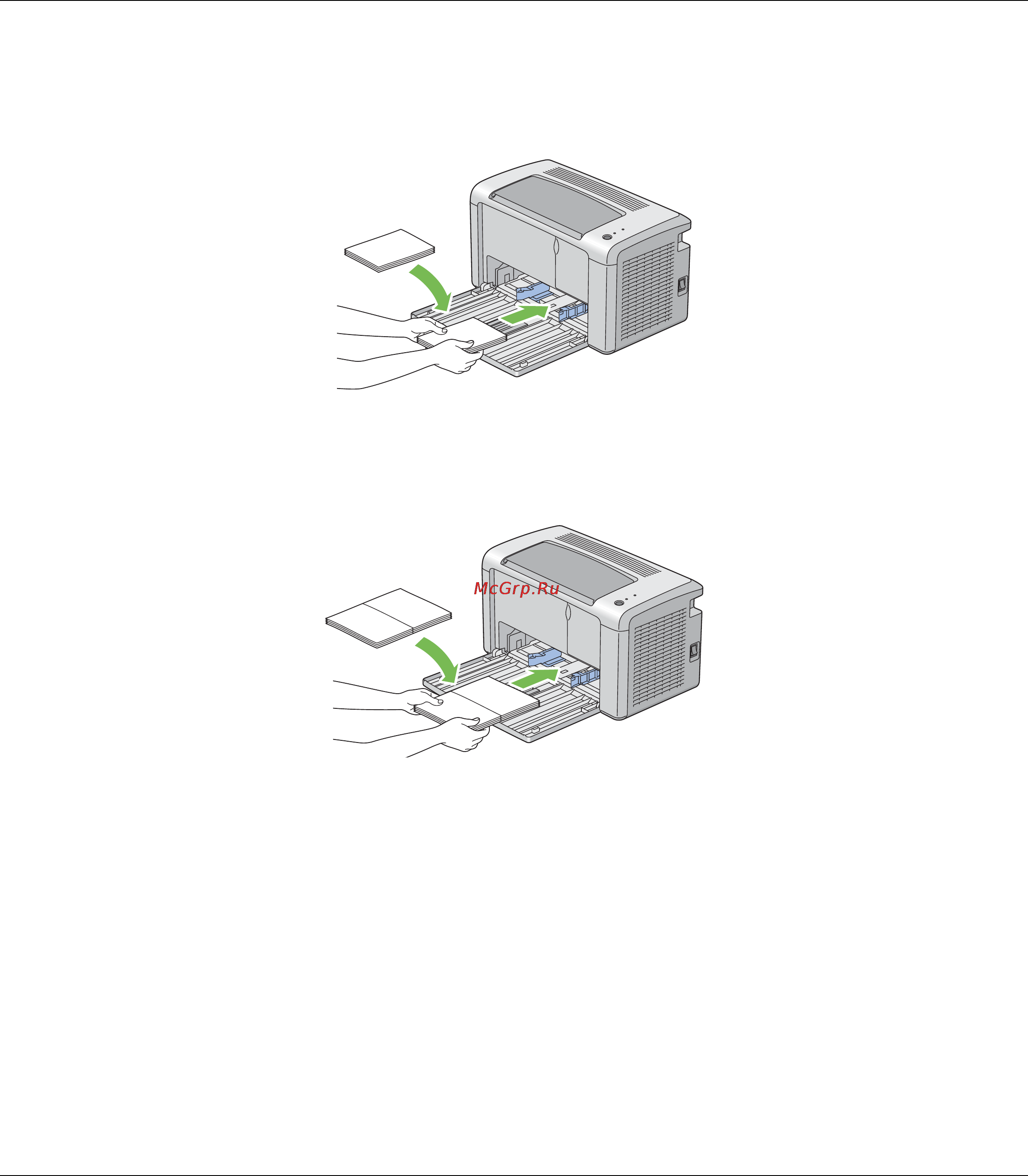 Epson AcuLaser M1400 [40/106] Ручная двусторонняя печать только для драйвера принтера windows