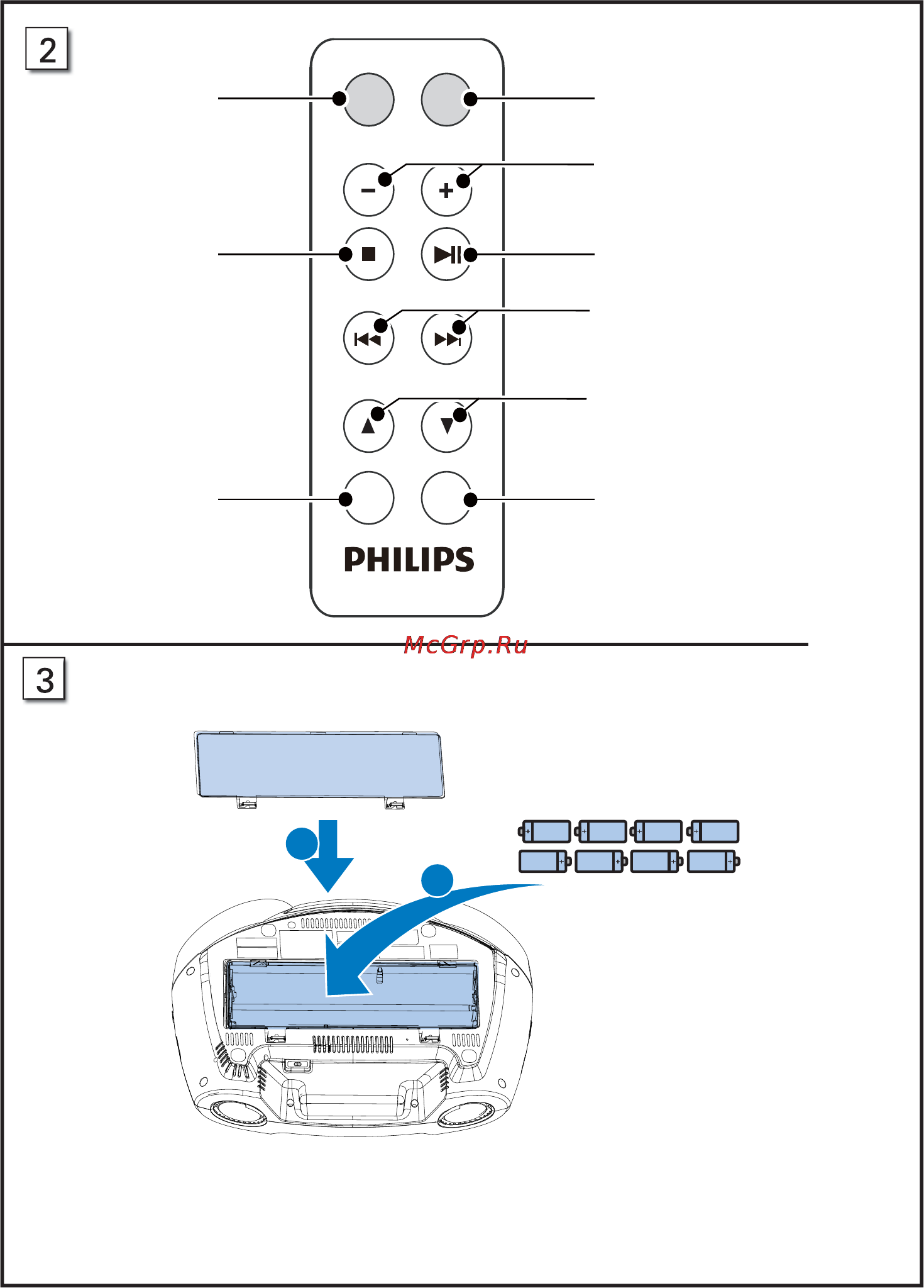 Philips AZ 3831/51 Инструкция по эксплуатации онлайн [3/21] 49667