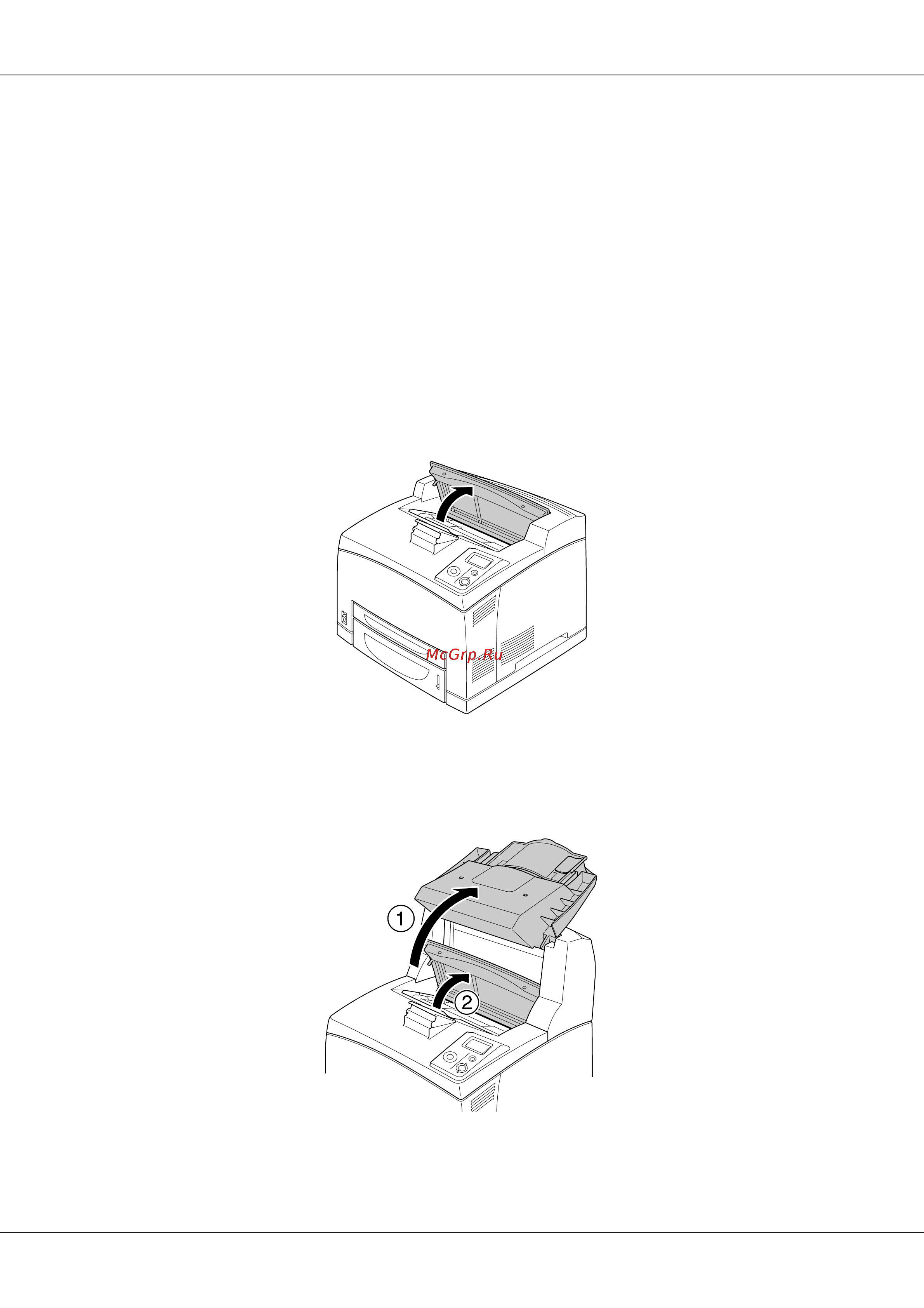 Epson AcuLaser M4000 [128/220] Аккуратно откройте крышку a